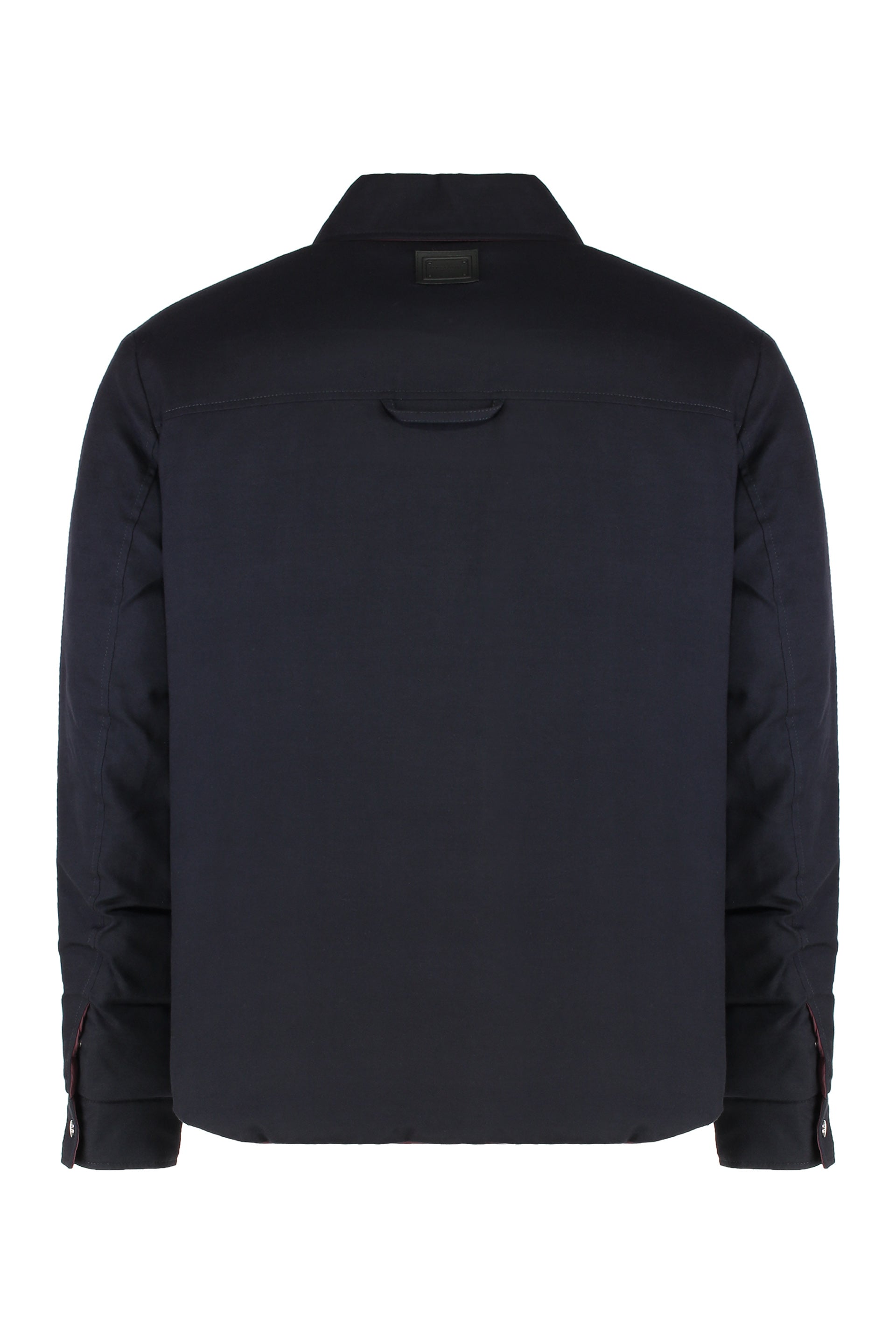 Reversible flannel jacket