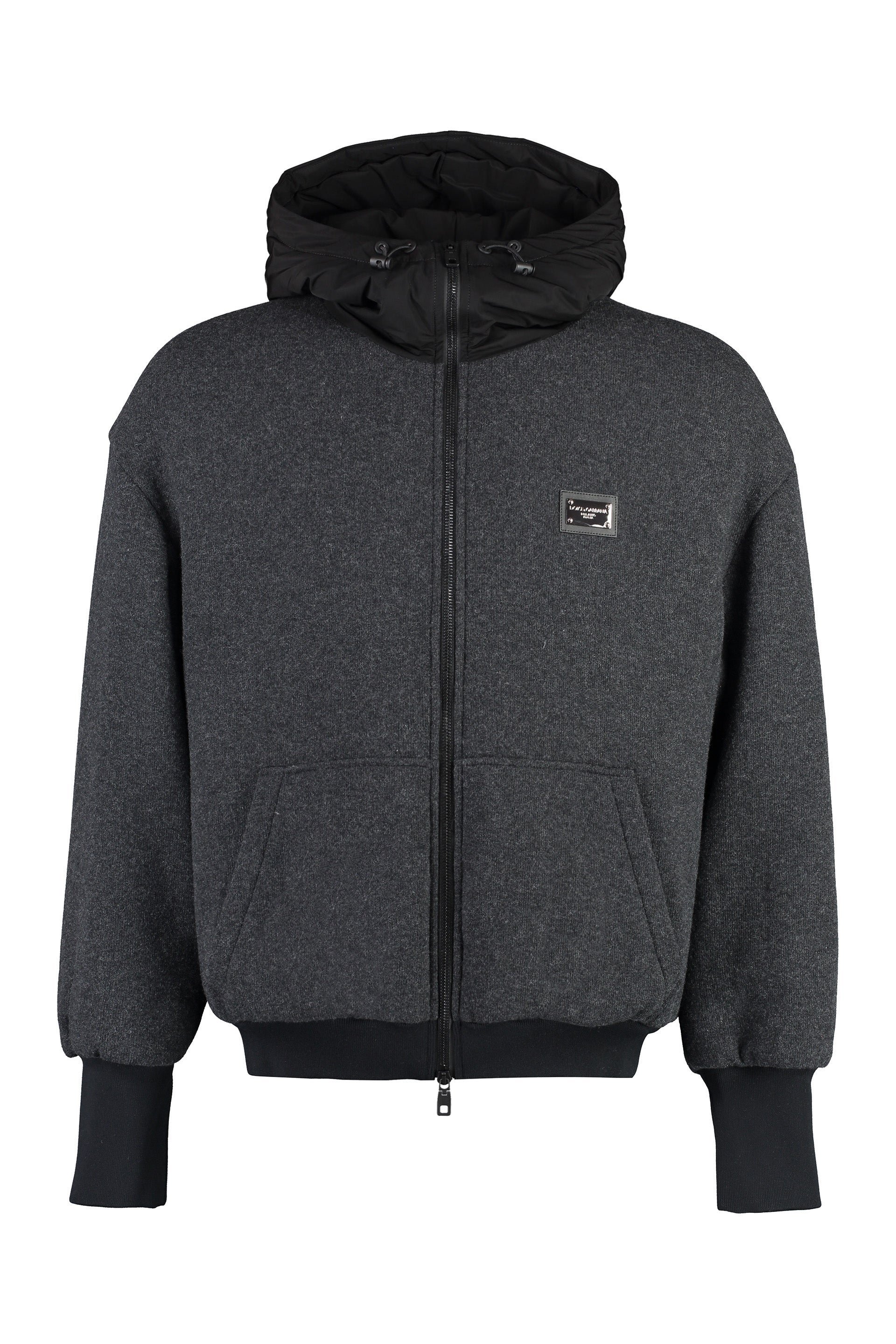 Jersey full-zip jacket