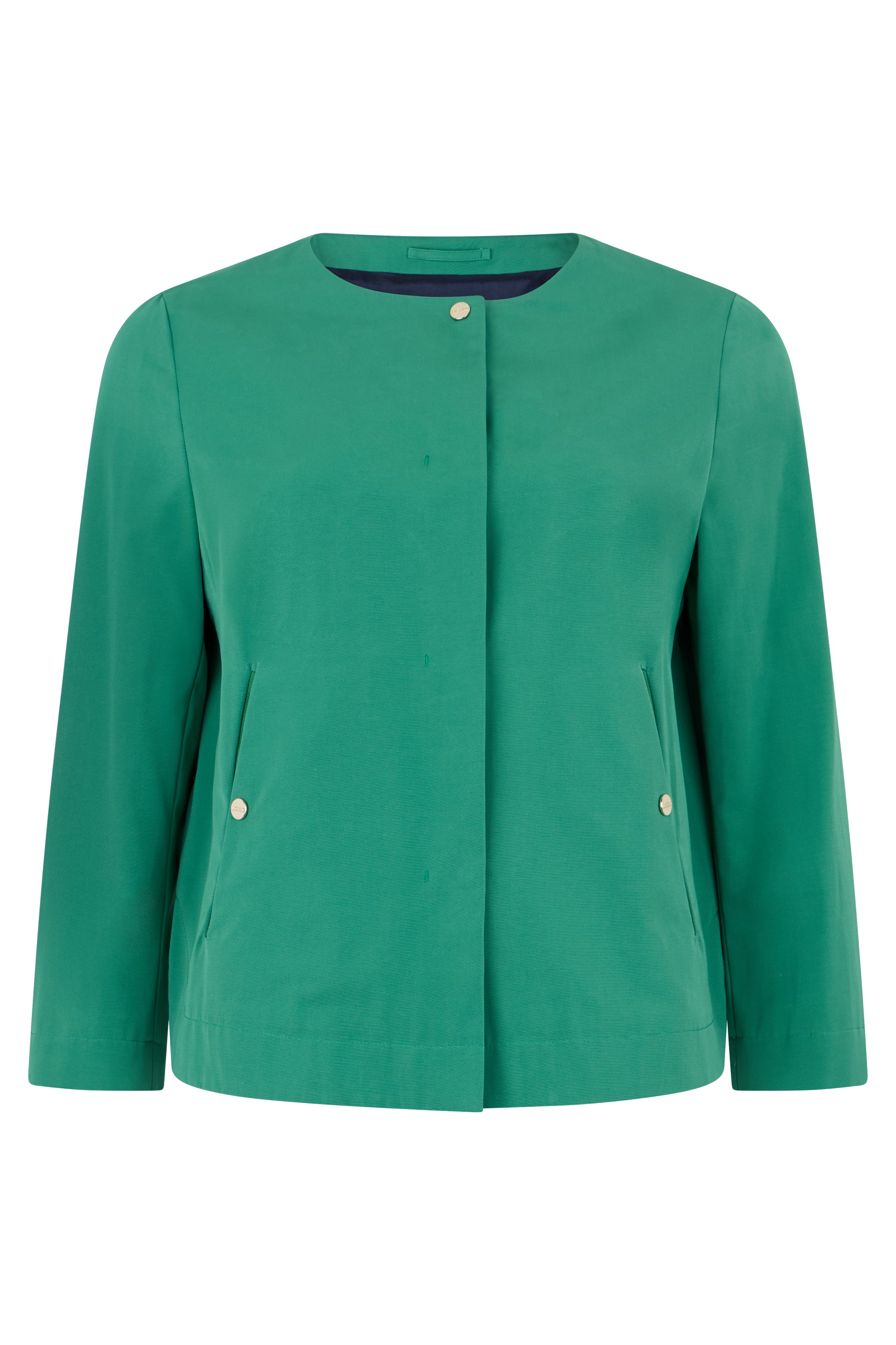 Classic green jacket with modern cut