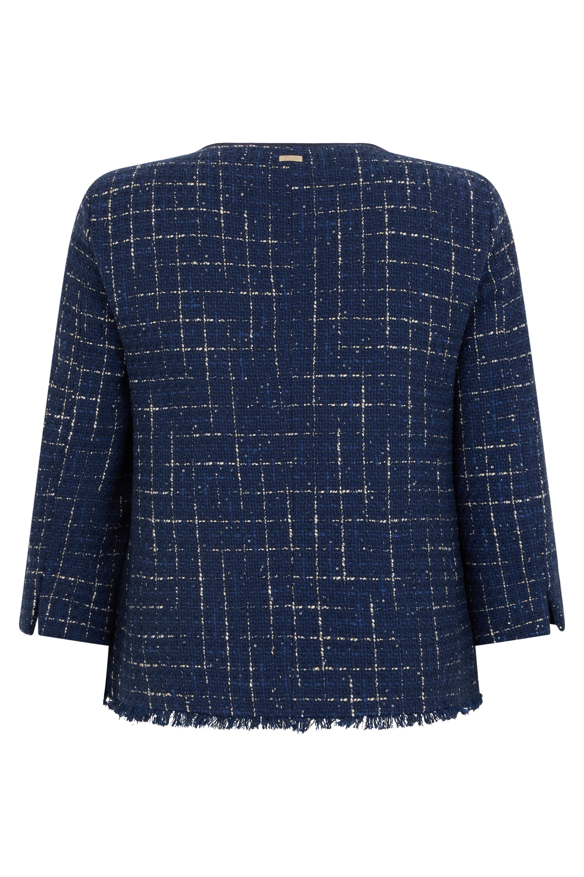 Elegant and versatile dark blue jacket
