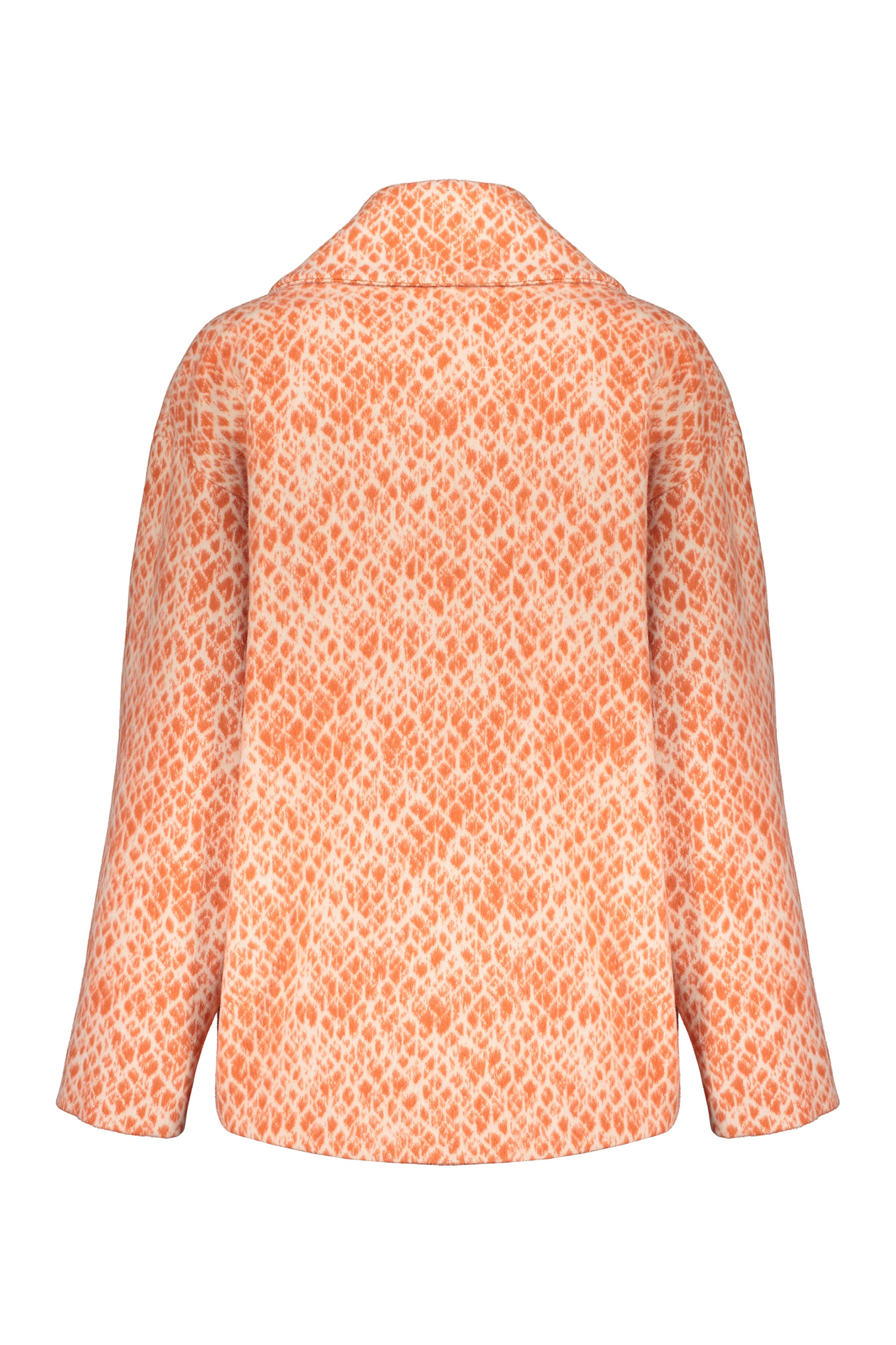 Double-breasted short jacket