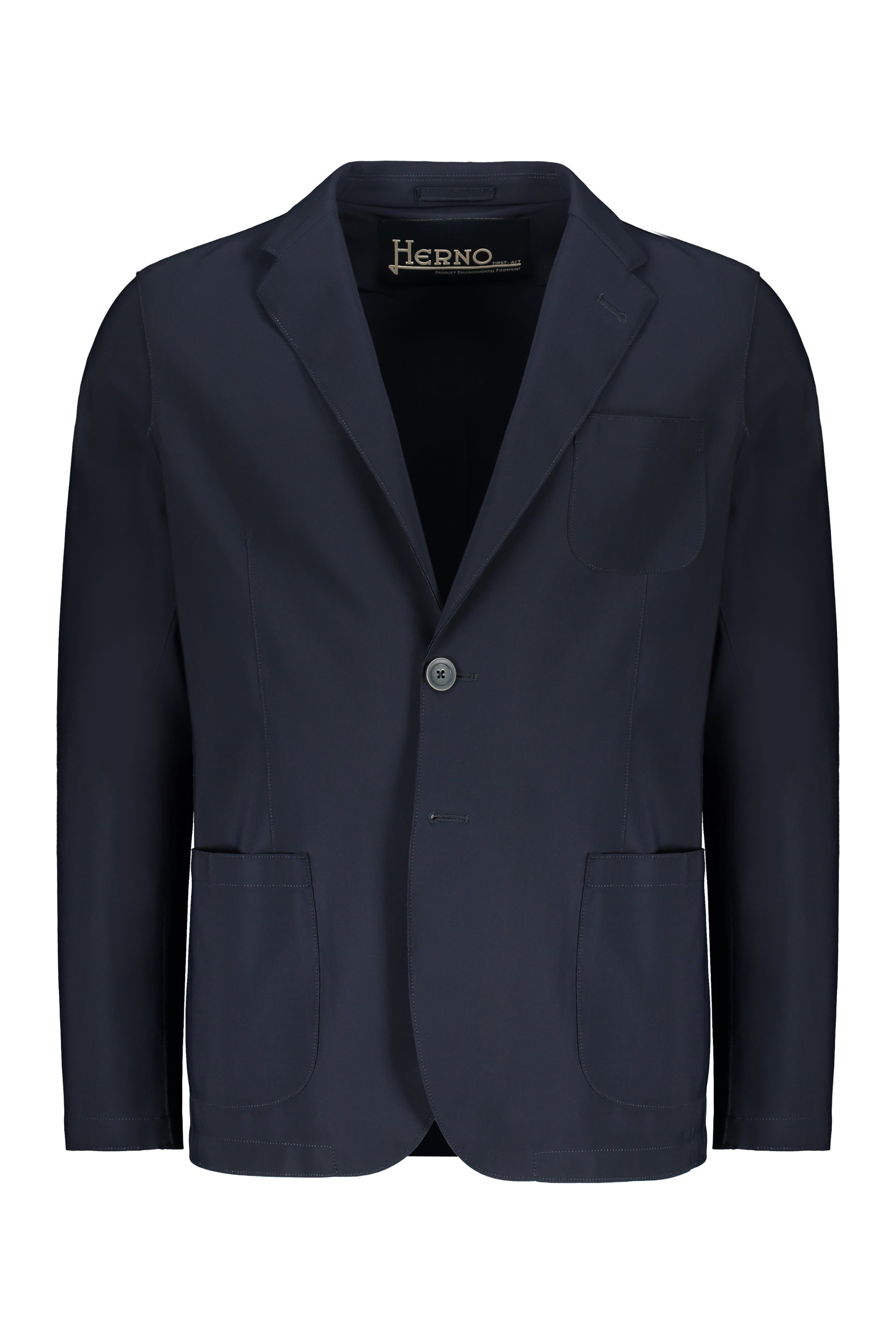 Single-breasted two-button blazer