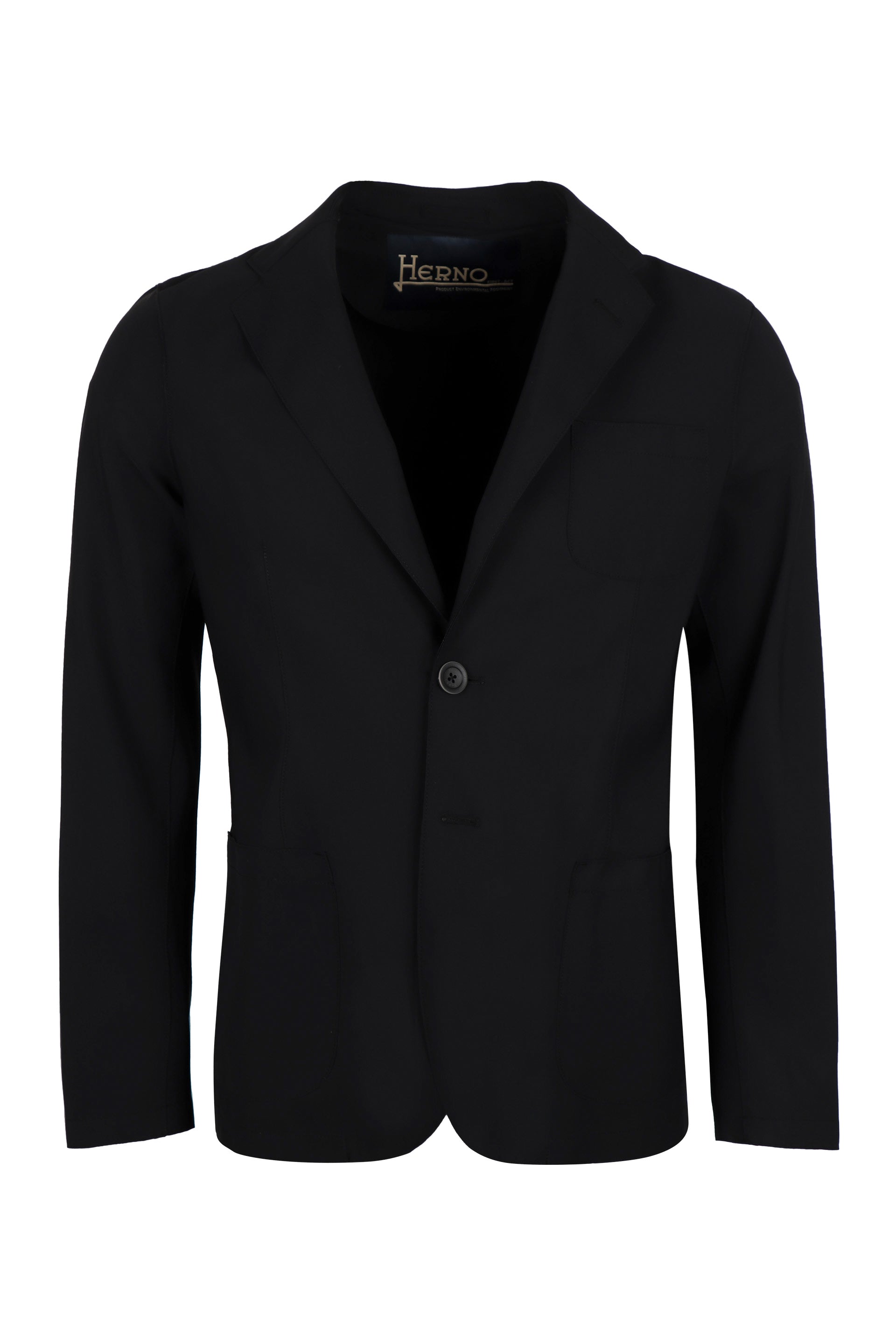 Single-breasted two-button blazer