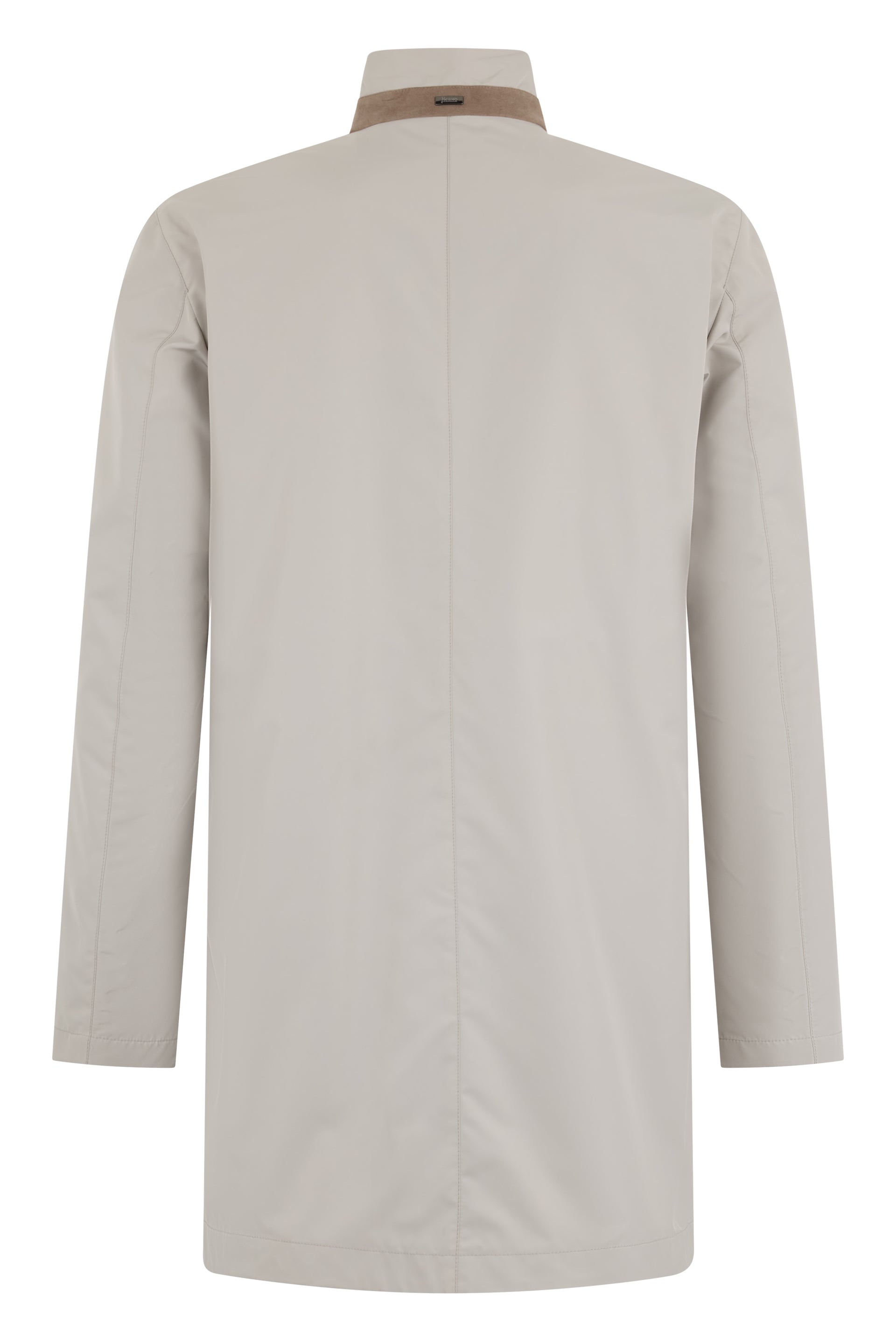 High collar coat