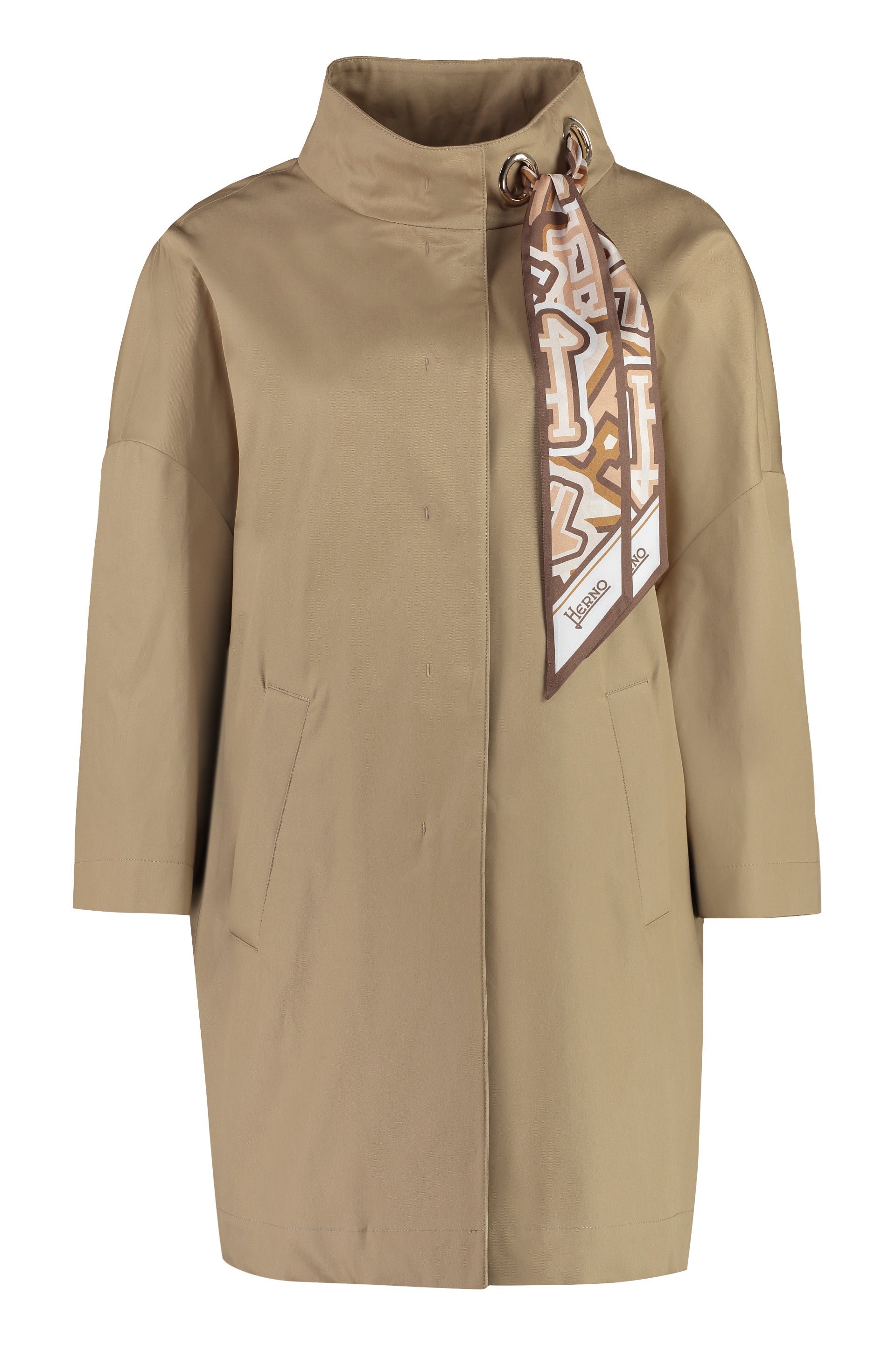Gabardine cotton jacket