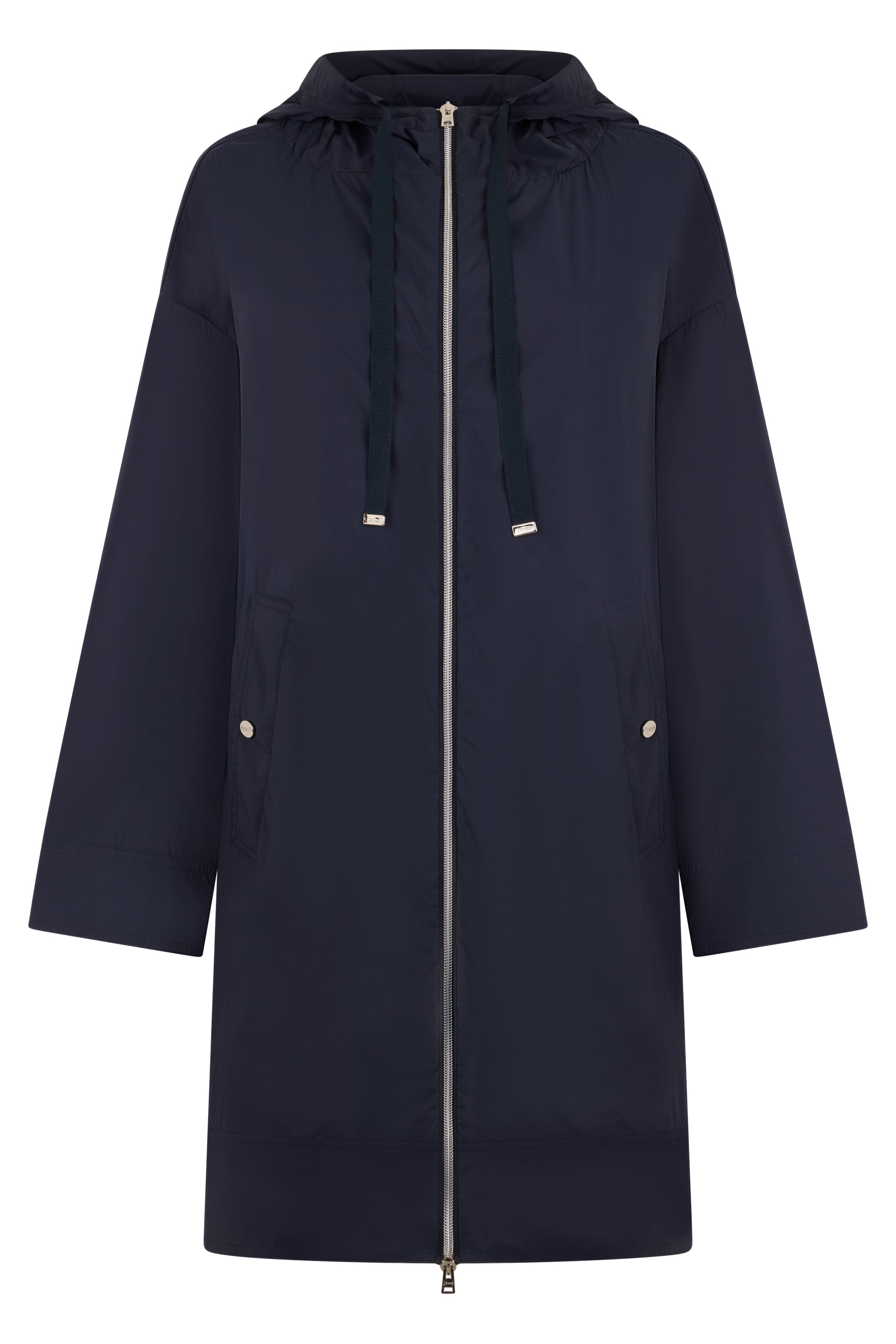 Modern and versatile dark blue windbreaker