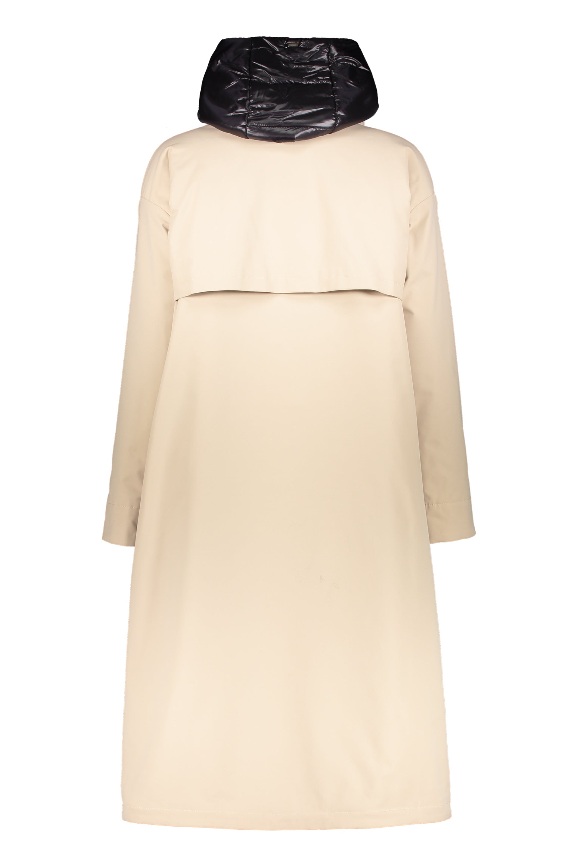 Jacket made of technical fabric with zip and hood