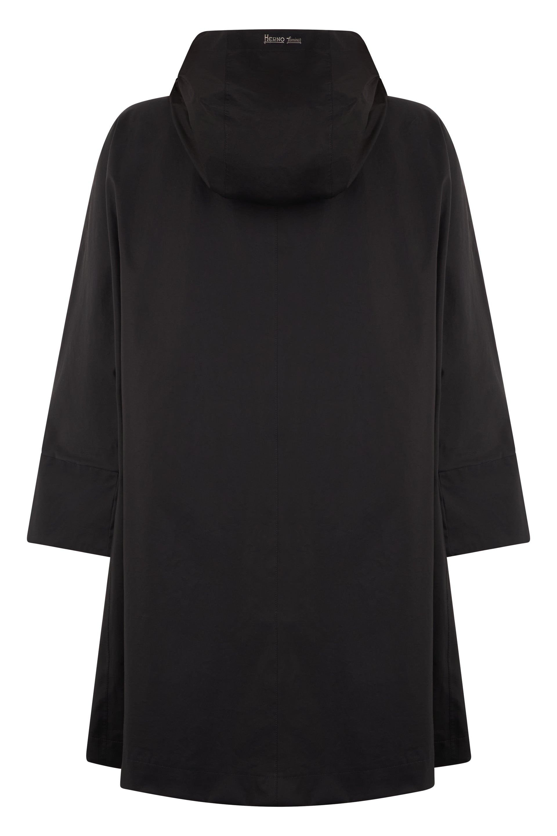 Elegant and comfortable black minimalist winter jacket