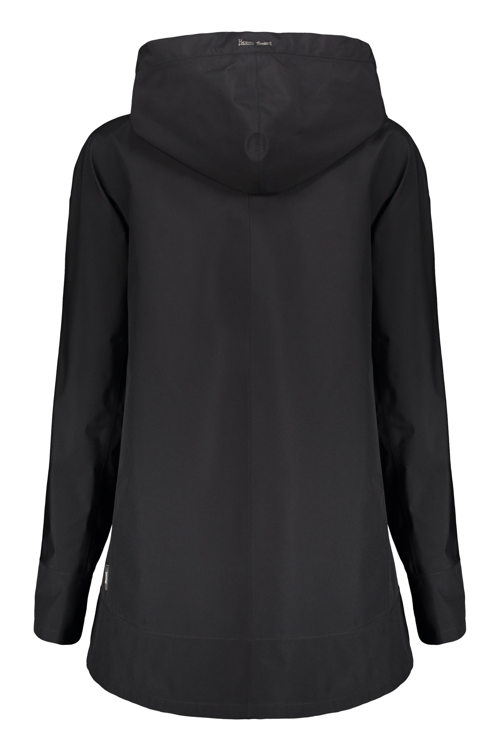 Black jacket with hood