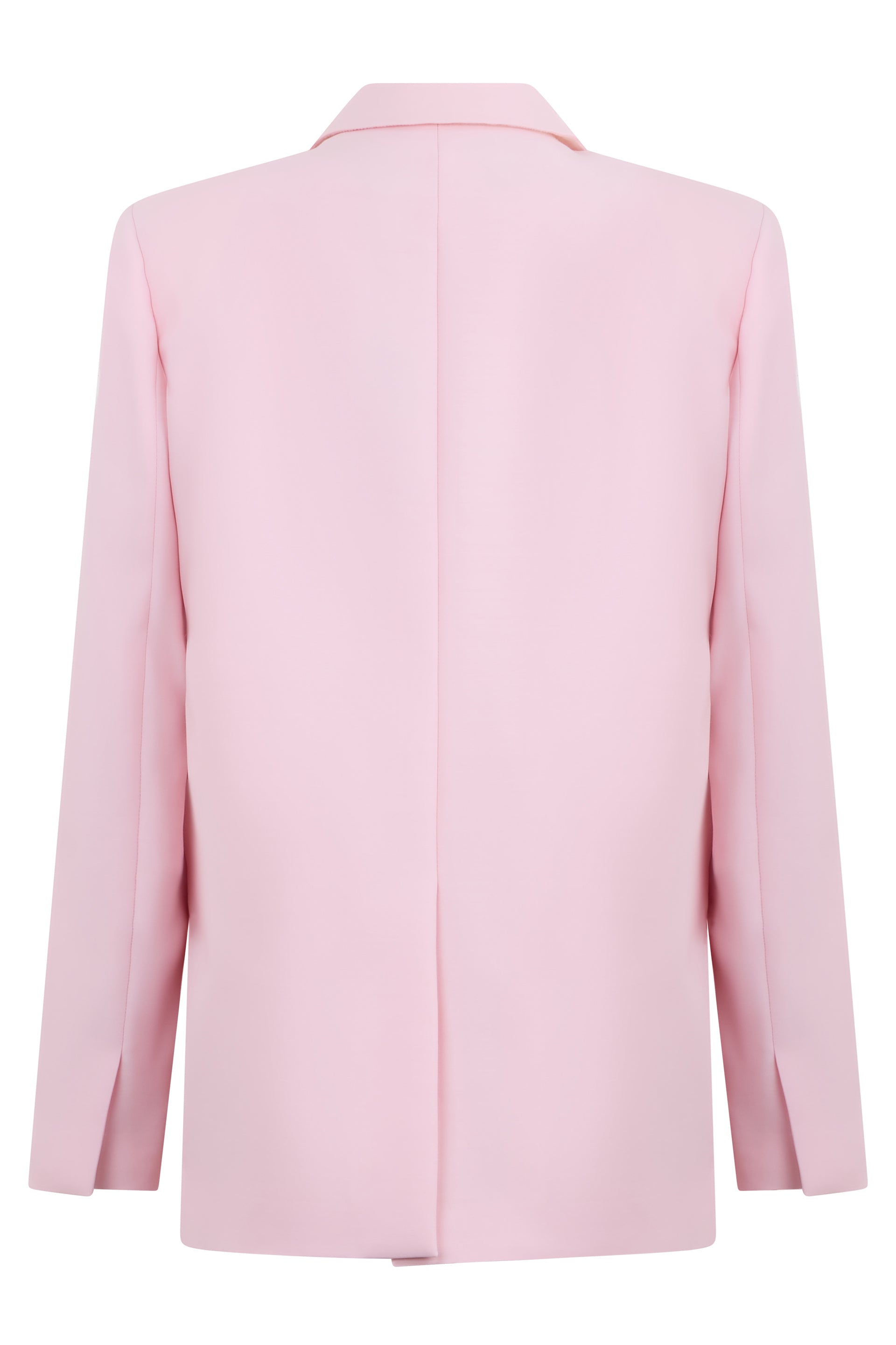 Pink elegant blazer jacket, classic and versatile