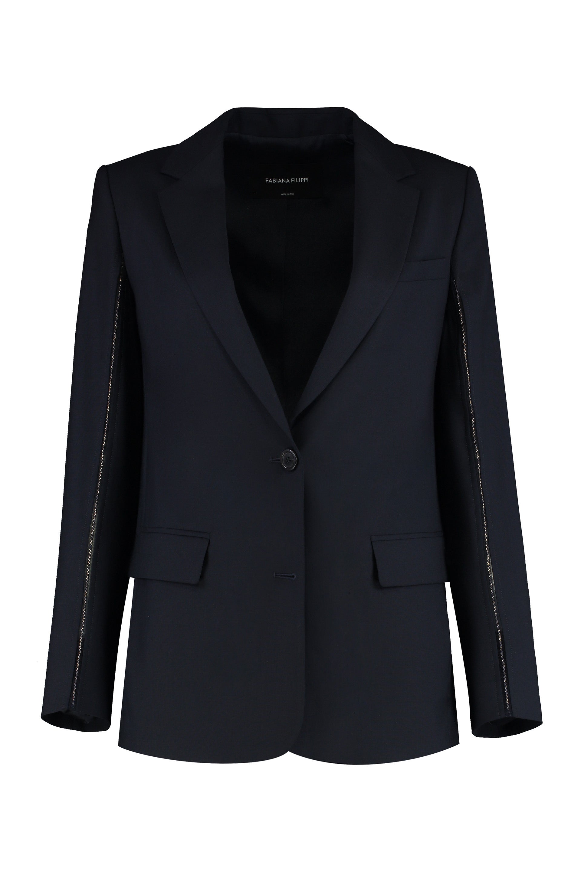 Overshirt in cool wool bistretch