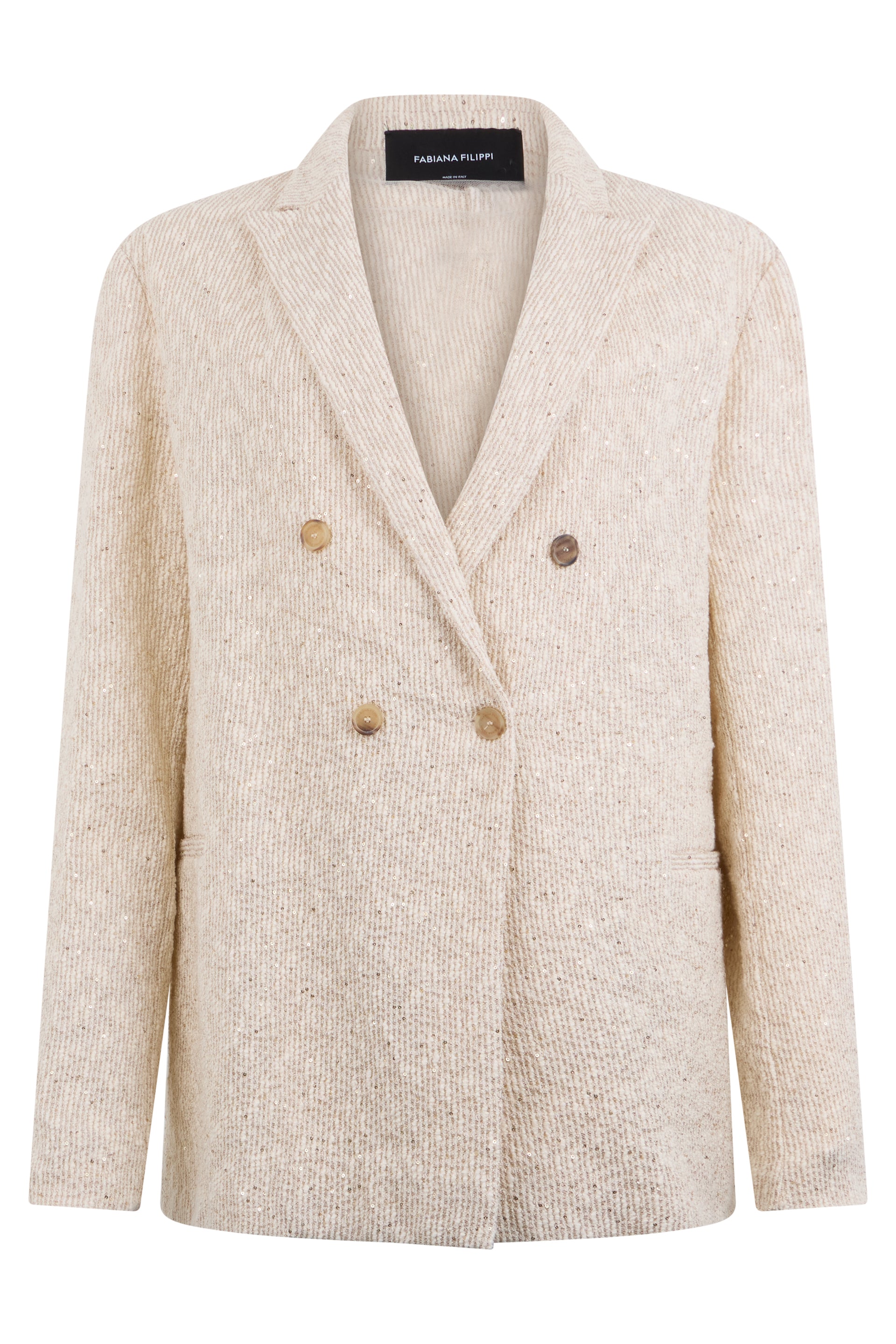 Lightweight, elegant and versatile double-breasted jacket