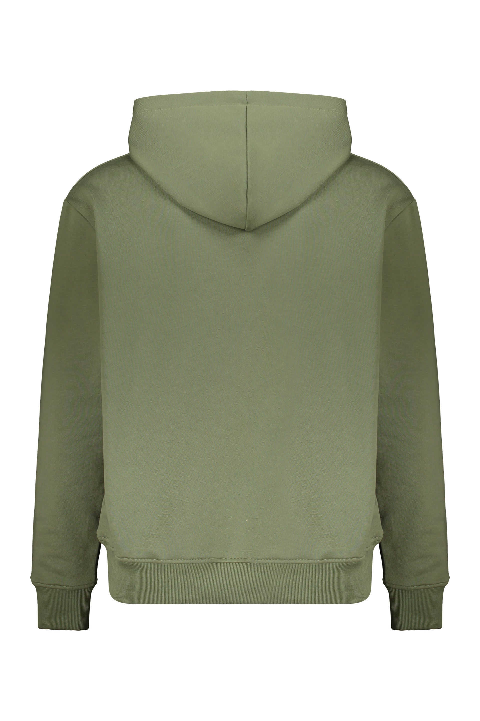 Hooded sweatshirt olive green