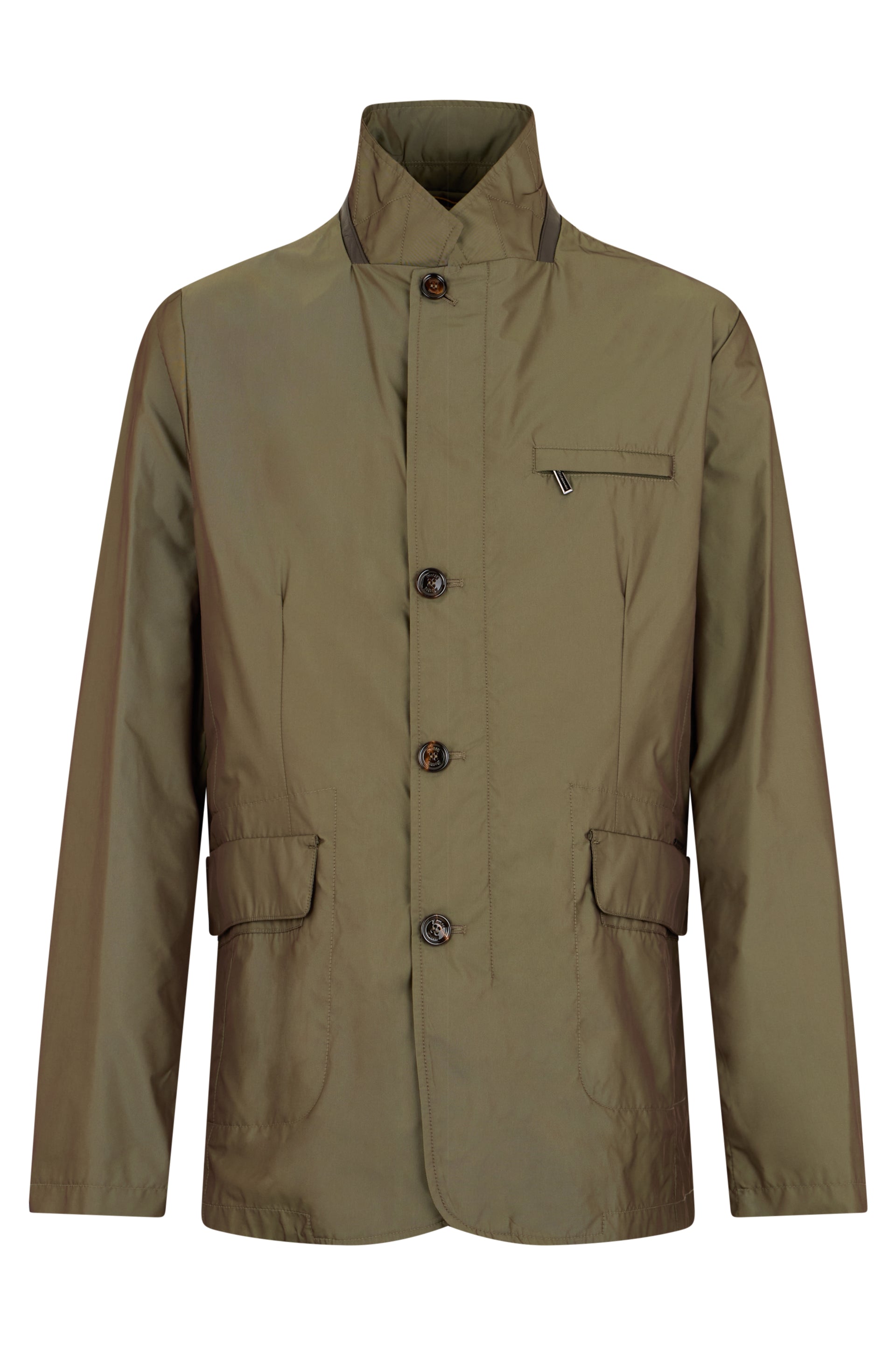 Classic Green khaki Jacket with Buttons