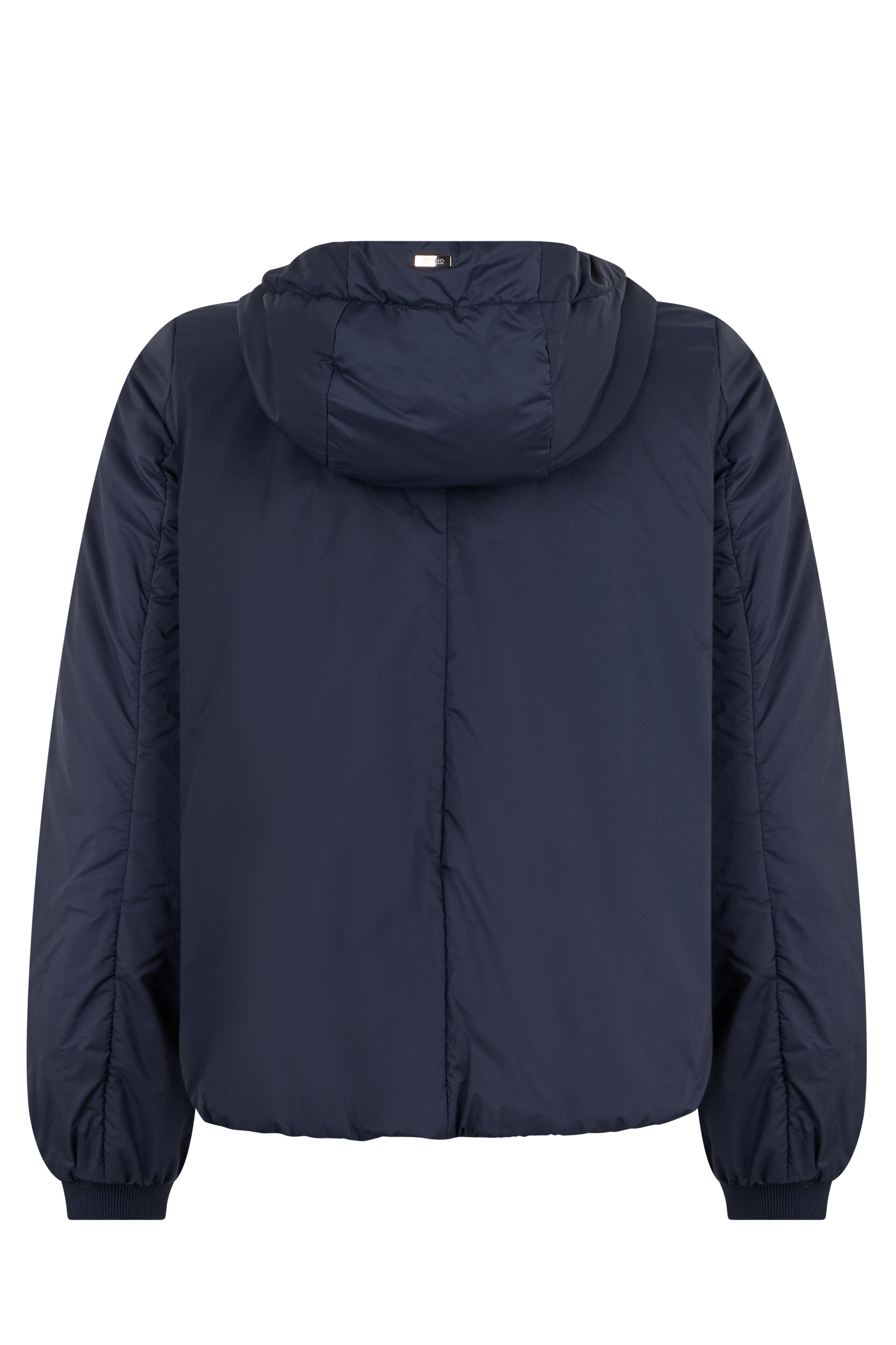 Dark blue parka with a versatile design
