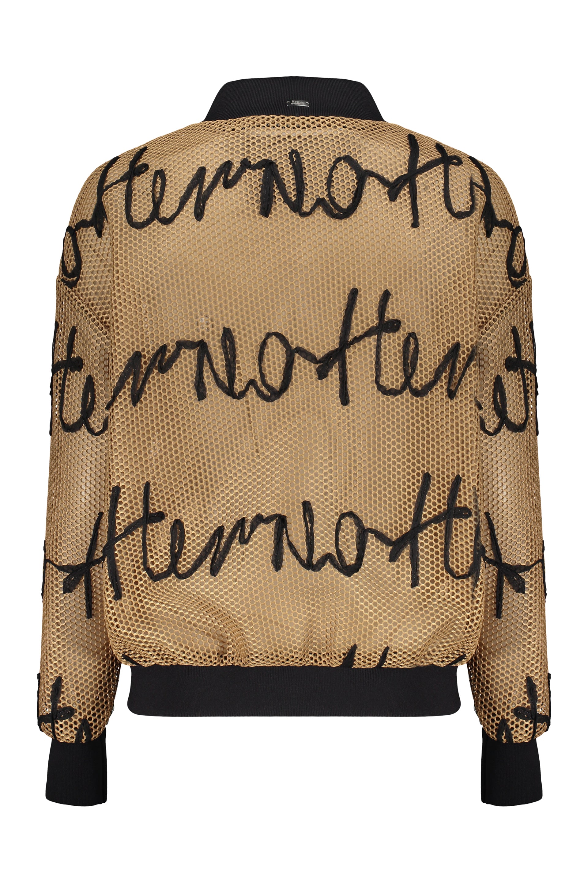 Bomber with logo