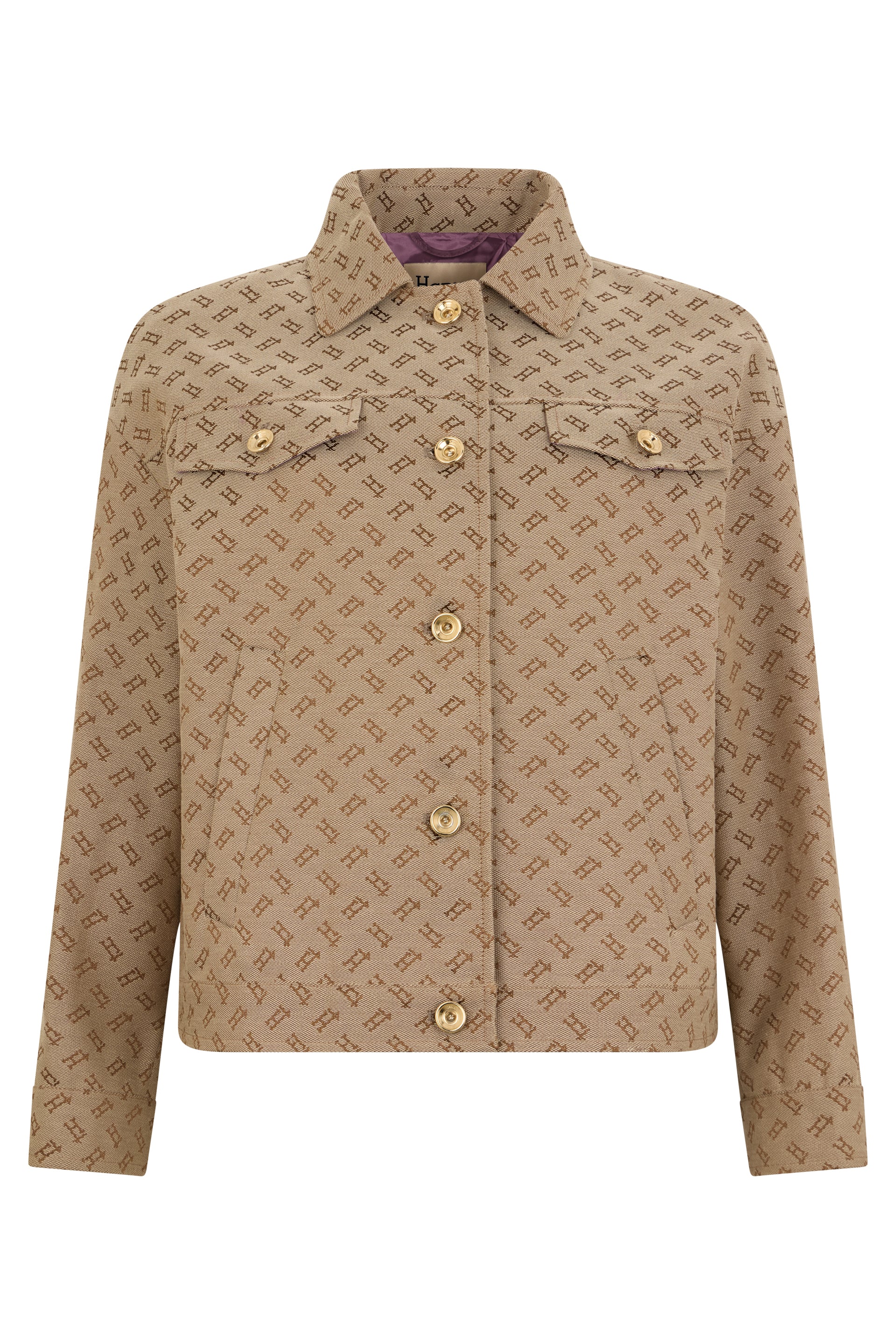 Elegant beige jacket in soft fabric