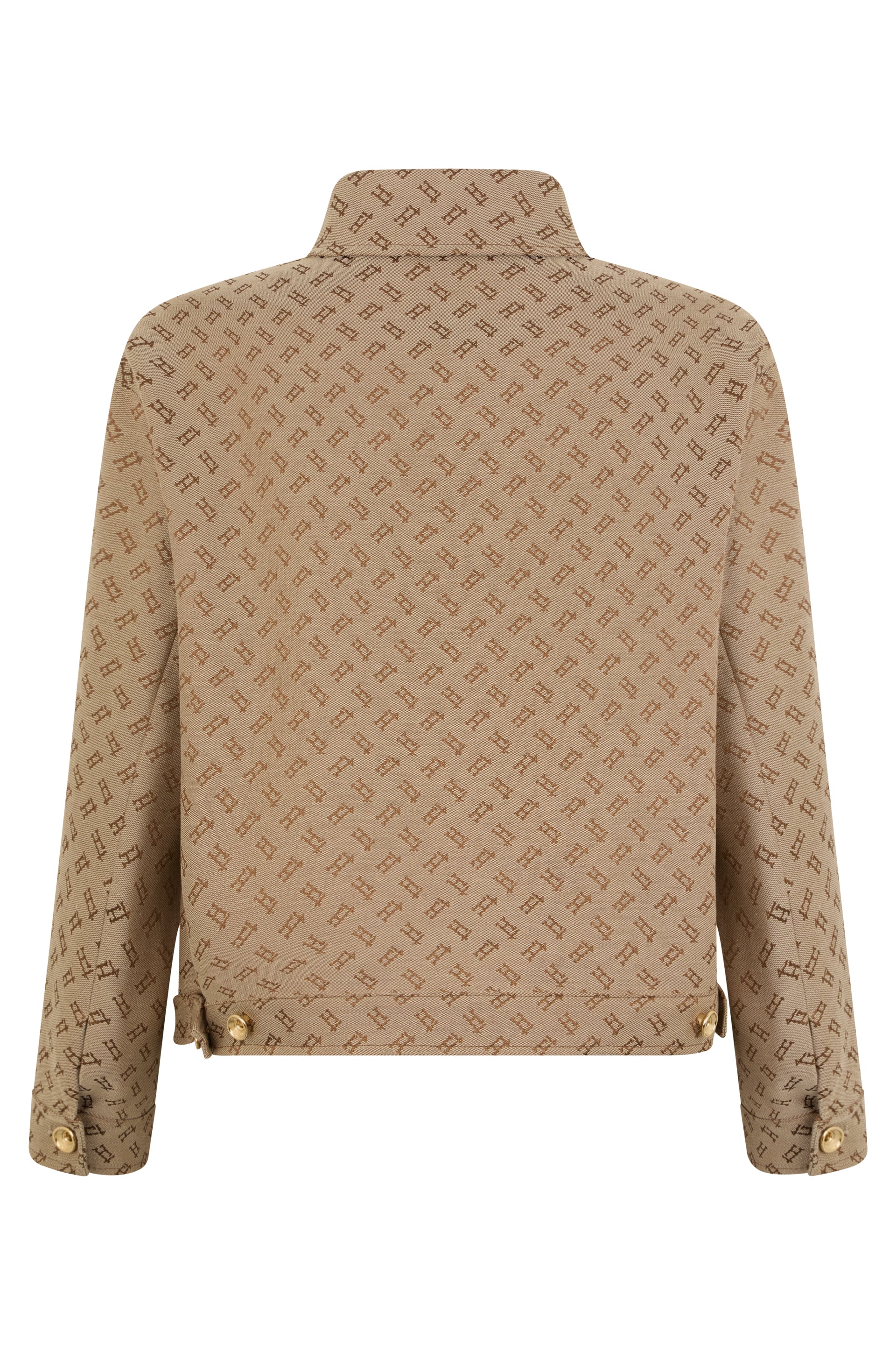 Elegant light beige jacket, versatile and modern