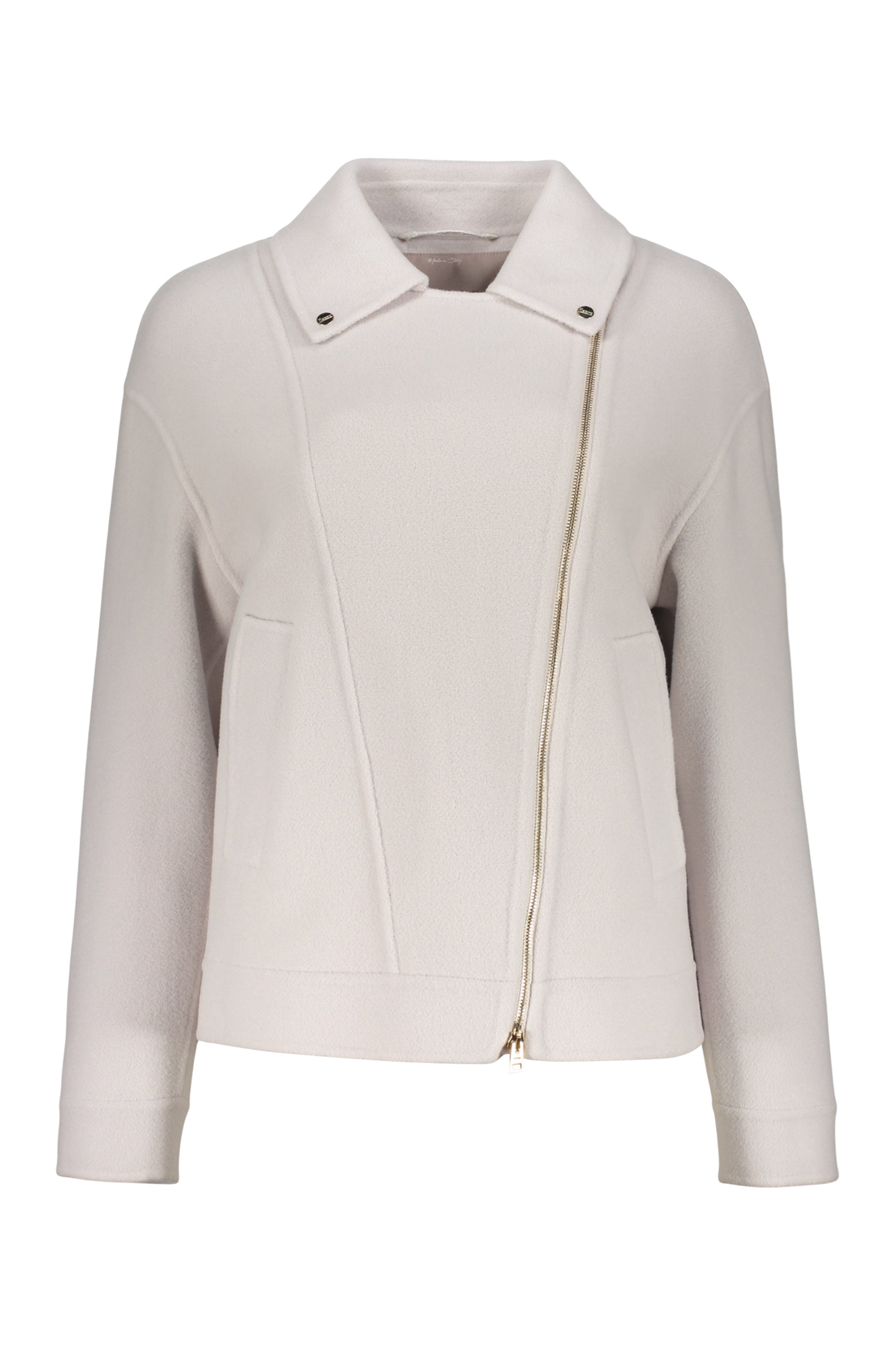 Elegant jacket with zipper
