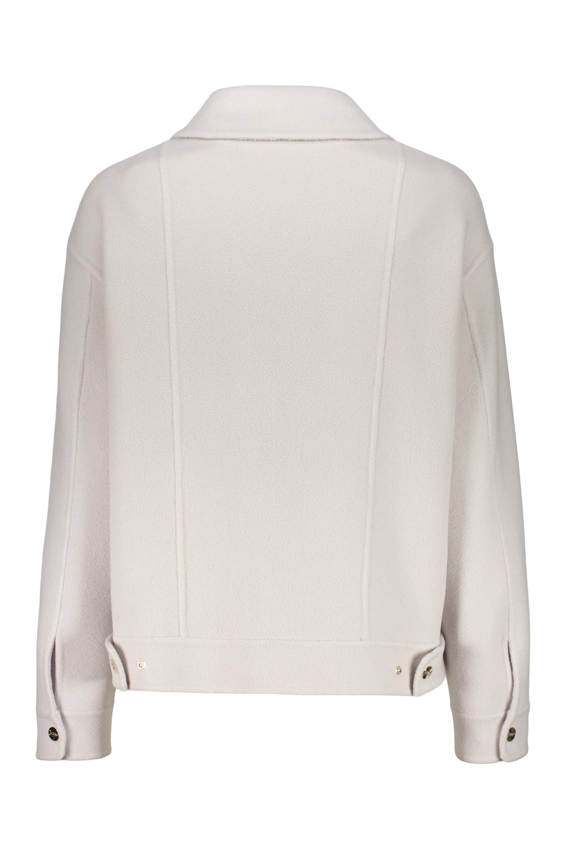 Elegant jacket with zipper