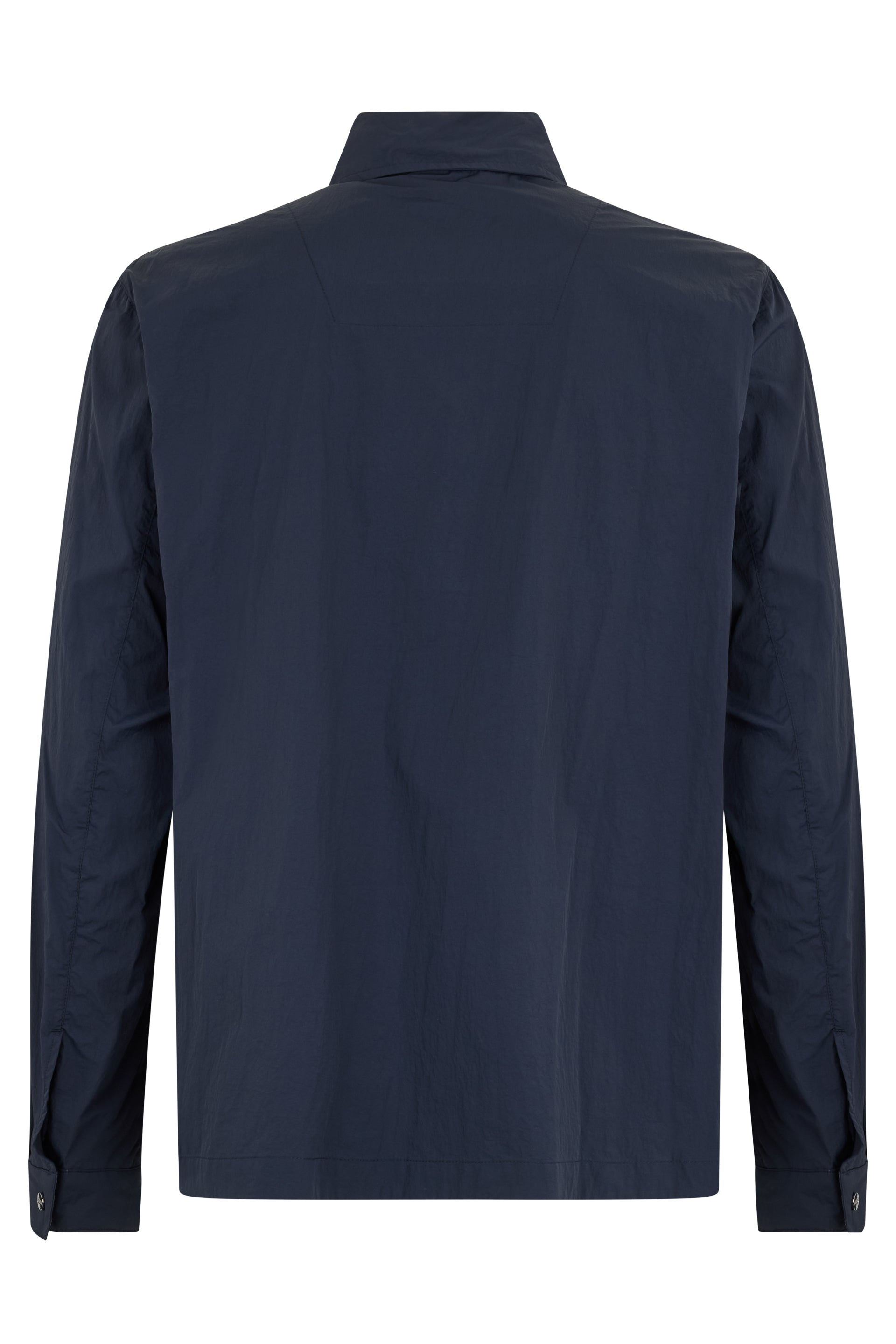 Dark blue jacket with a classic cut and timelessness