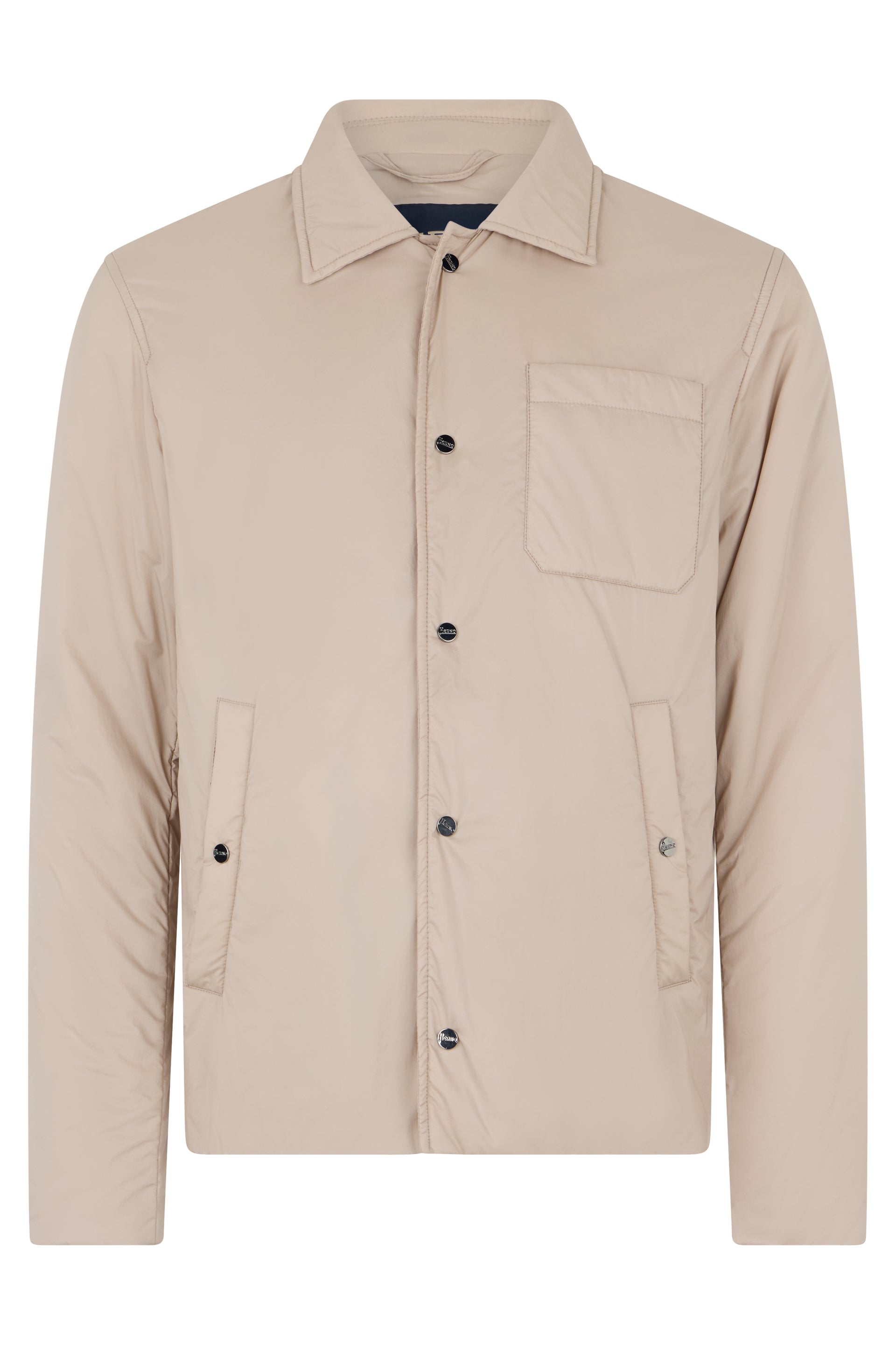 Beige jacket with buttons