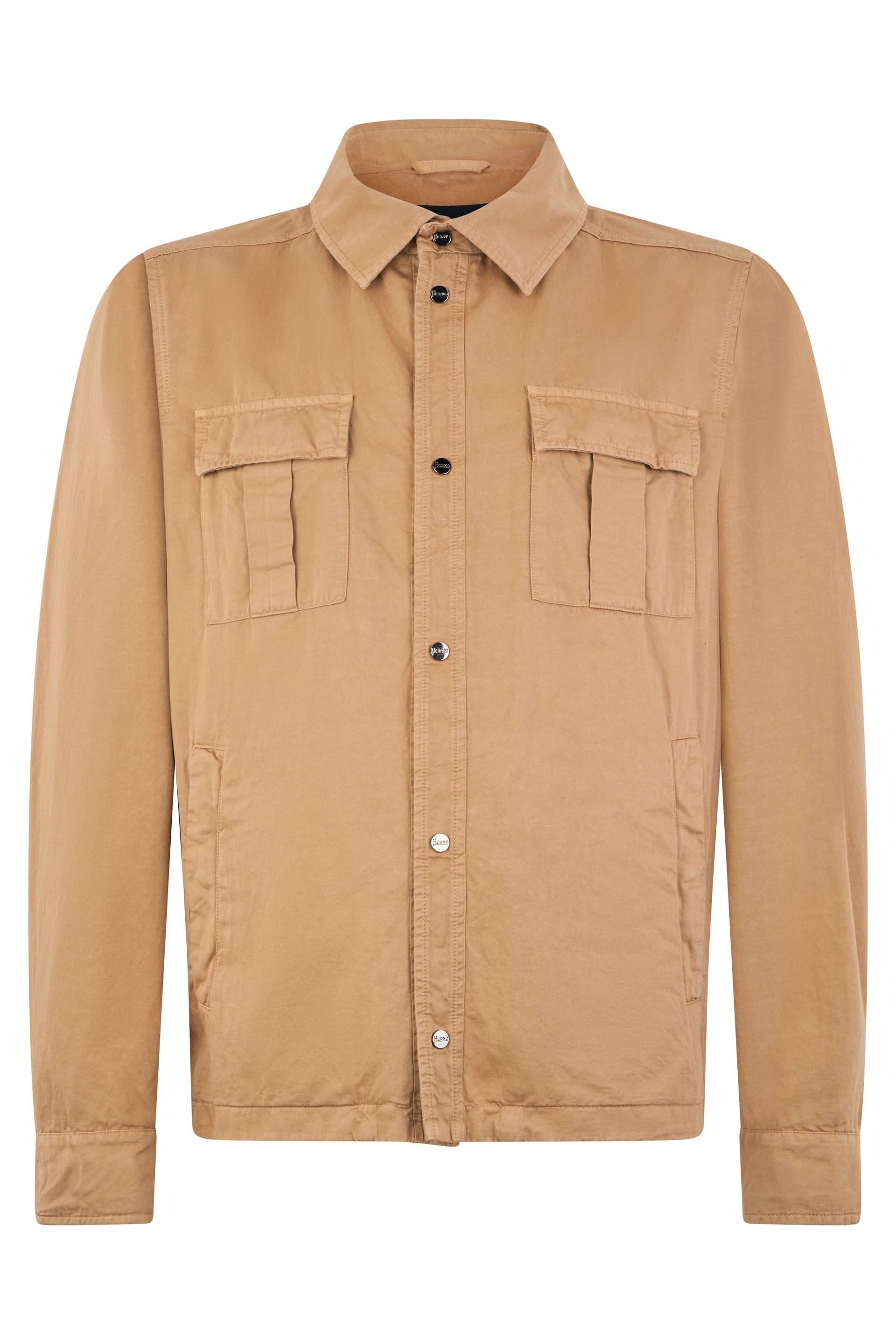 Beige soft and versatile long-sleeve jacket