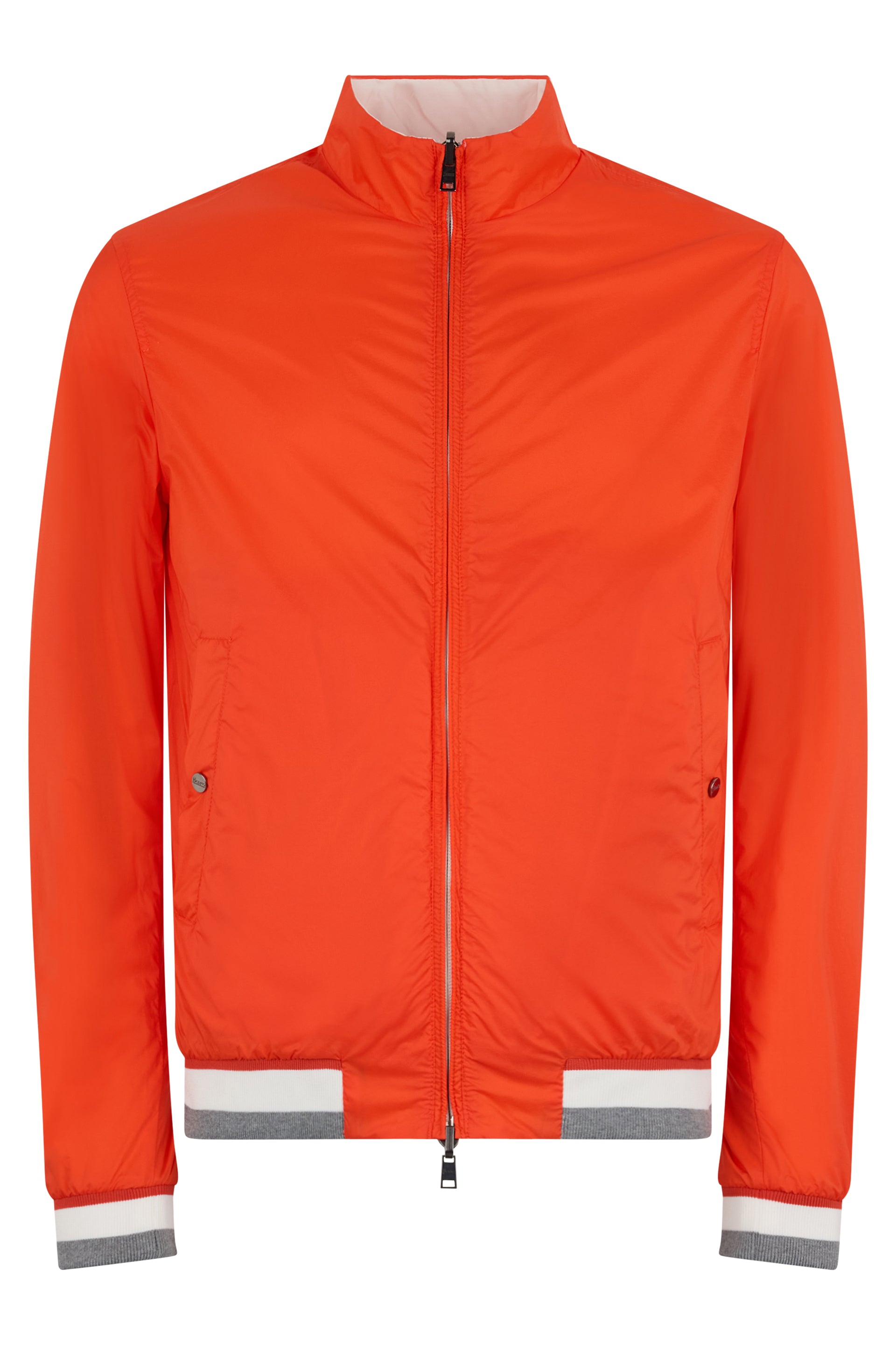Reversible slim fit bomber jacket