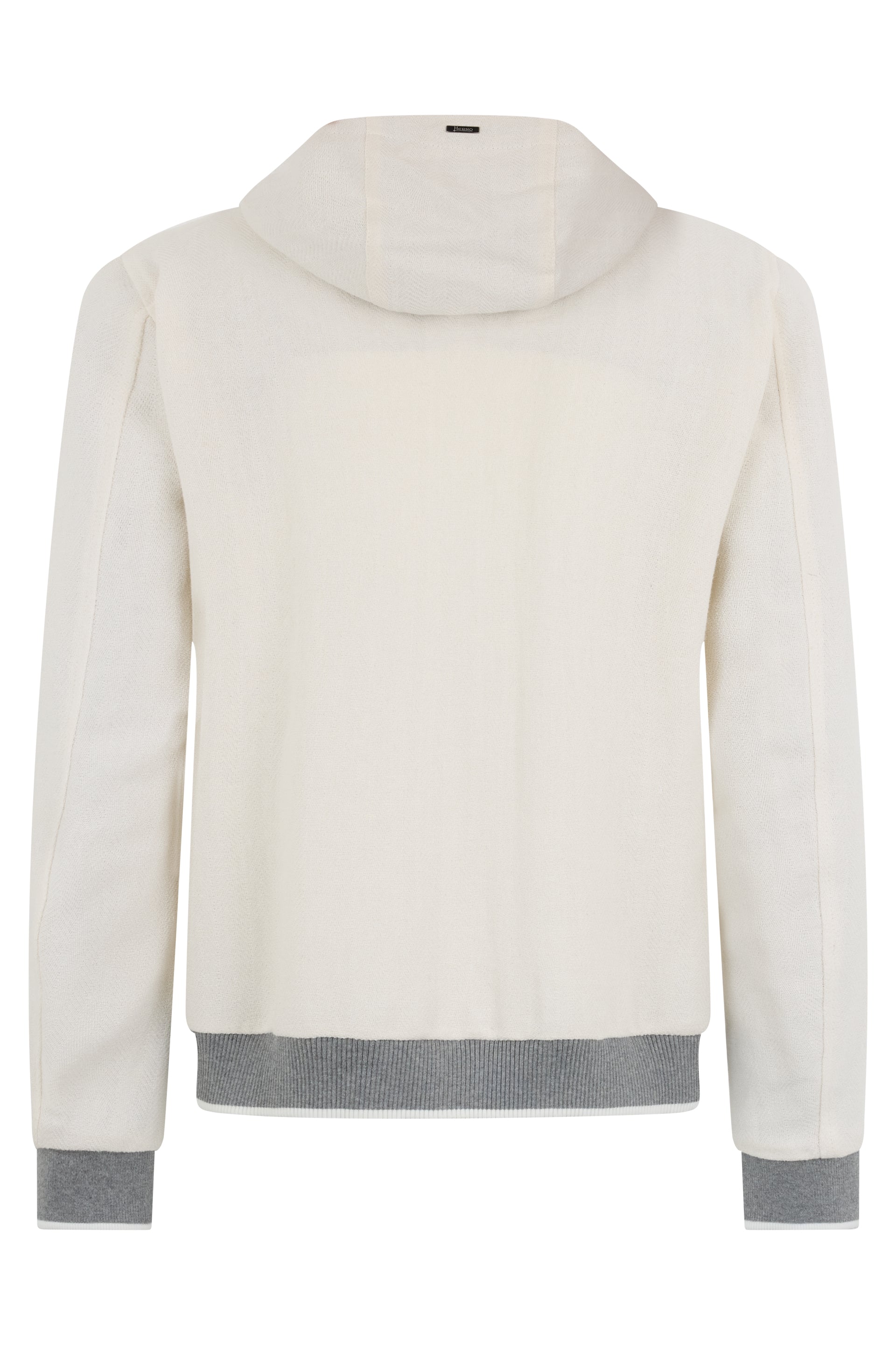 Hooded sweatshirt with zip