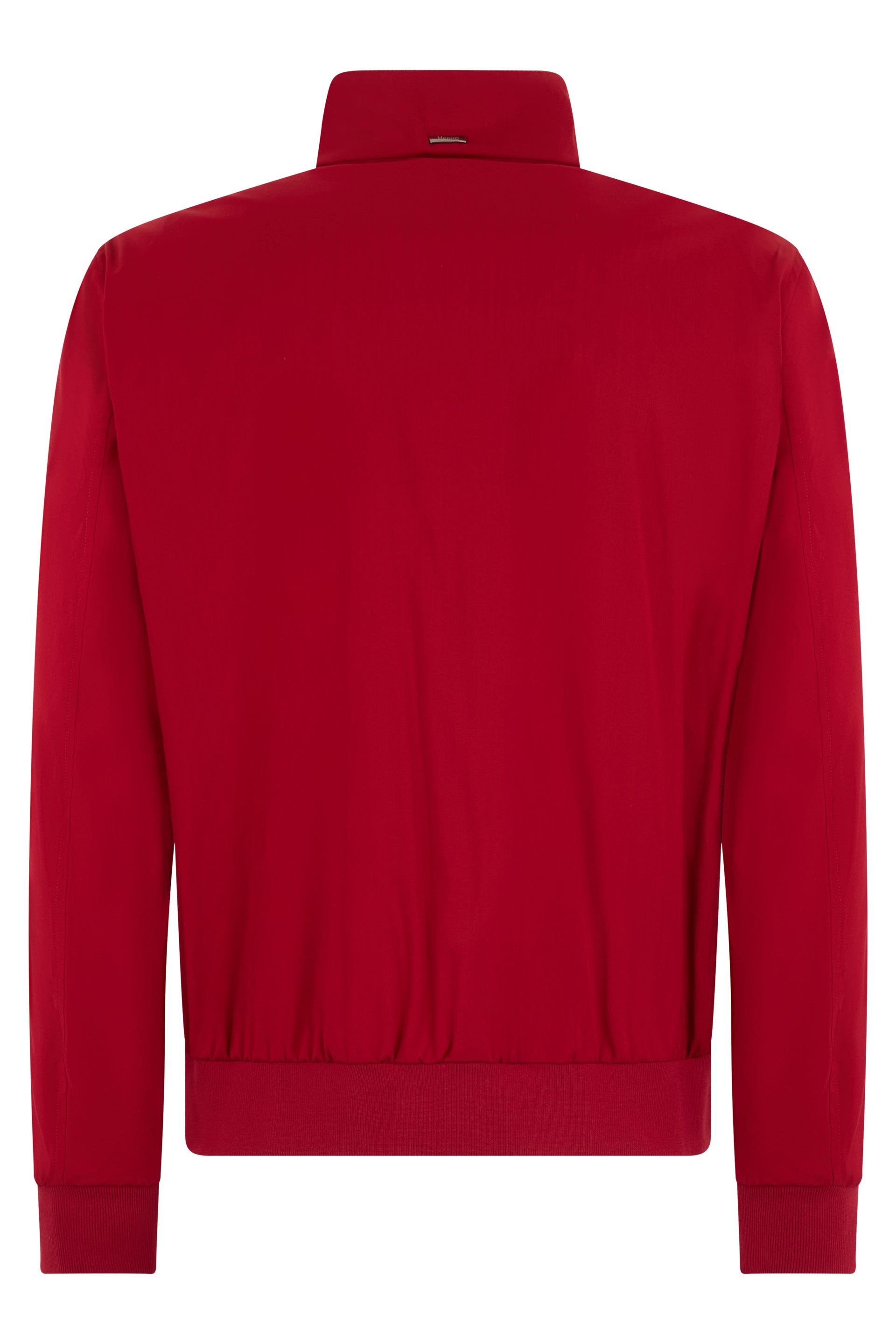 Light red jacket with zipper and pockets