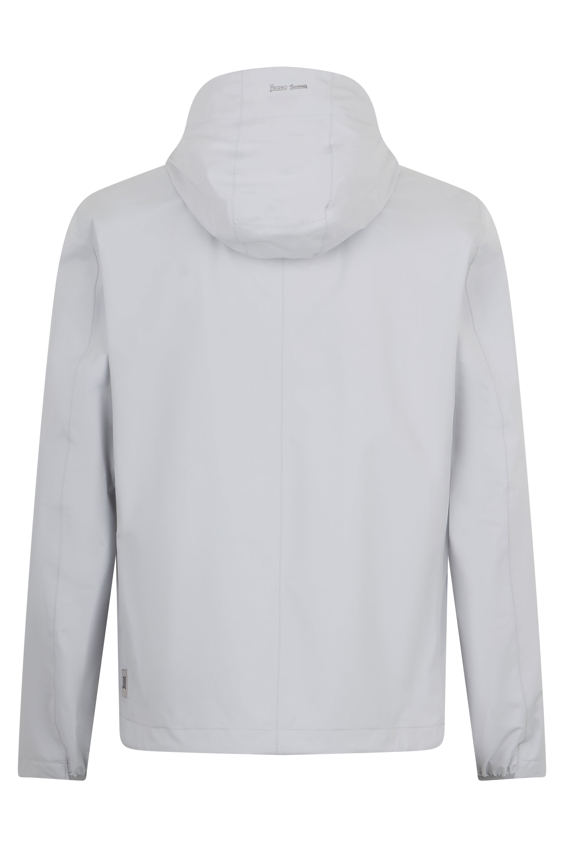 Light white jacket with hood, everyday comfort