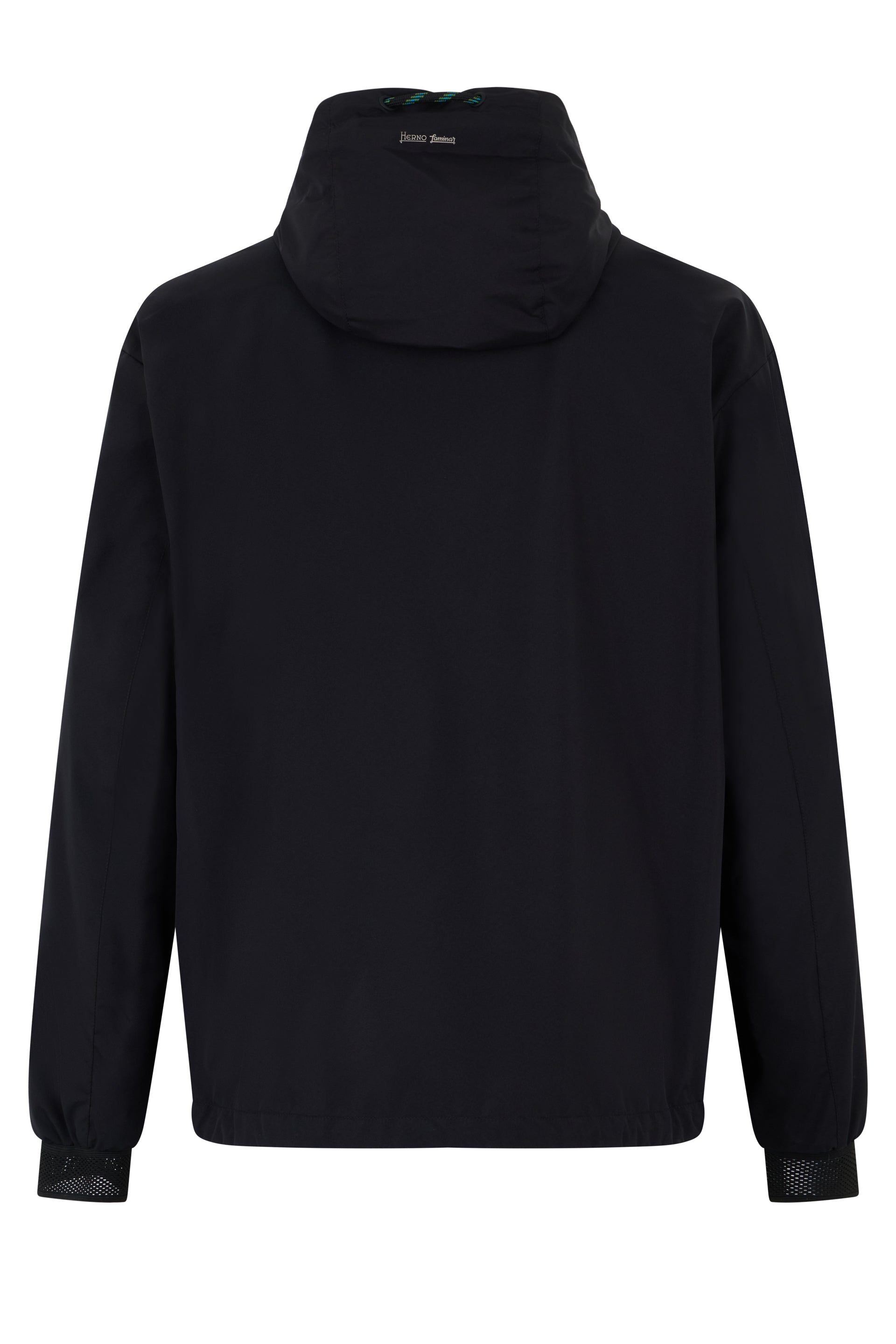 Windbreaker with half zipper
