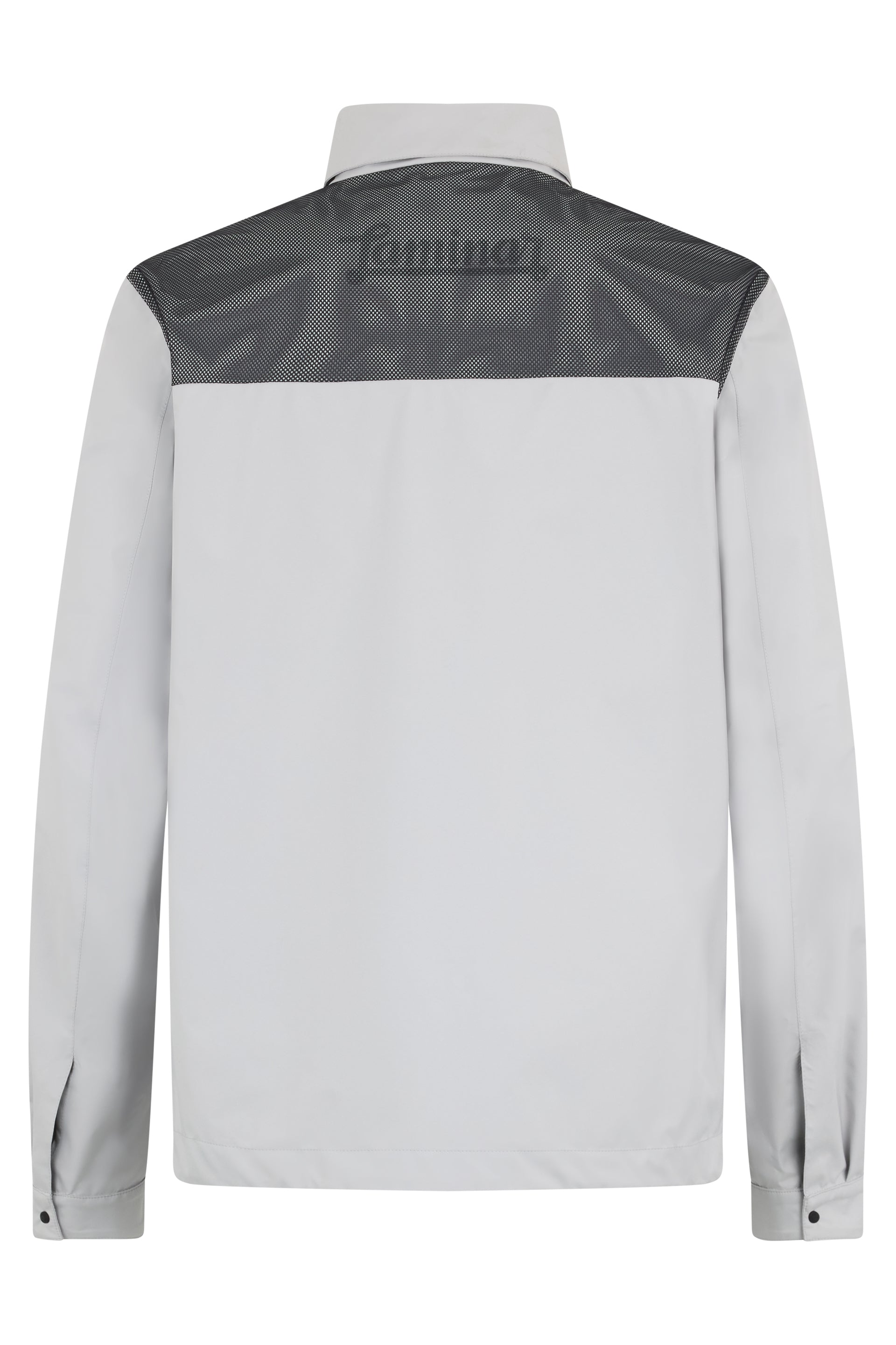 Jacket with shirt cut