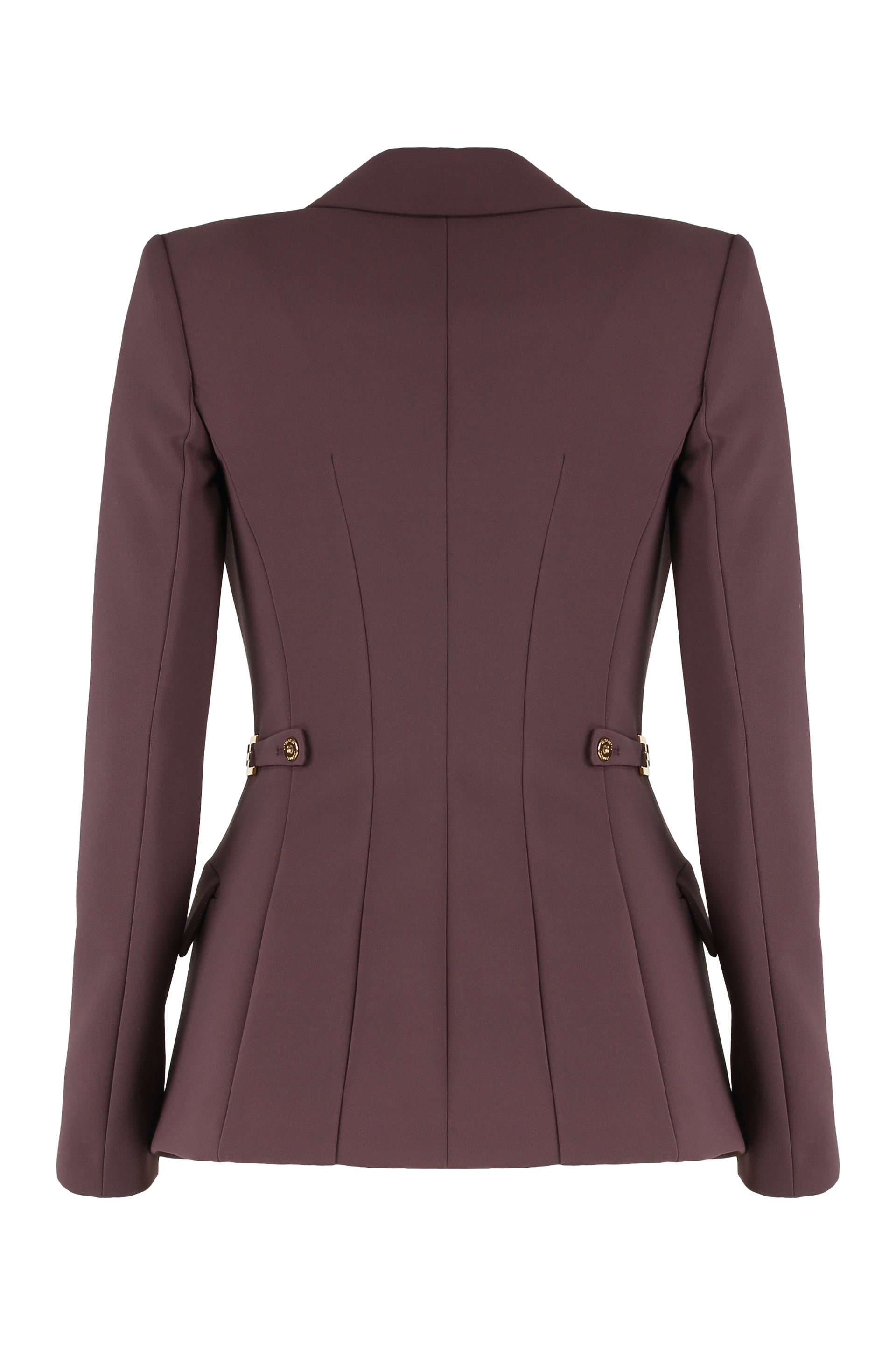 Single-breasted one button jacket