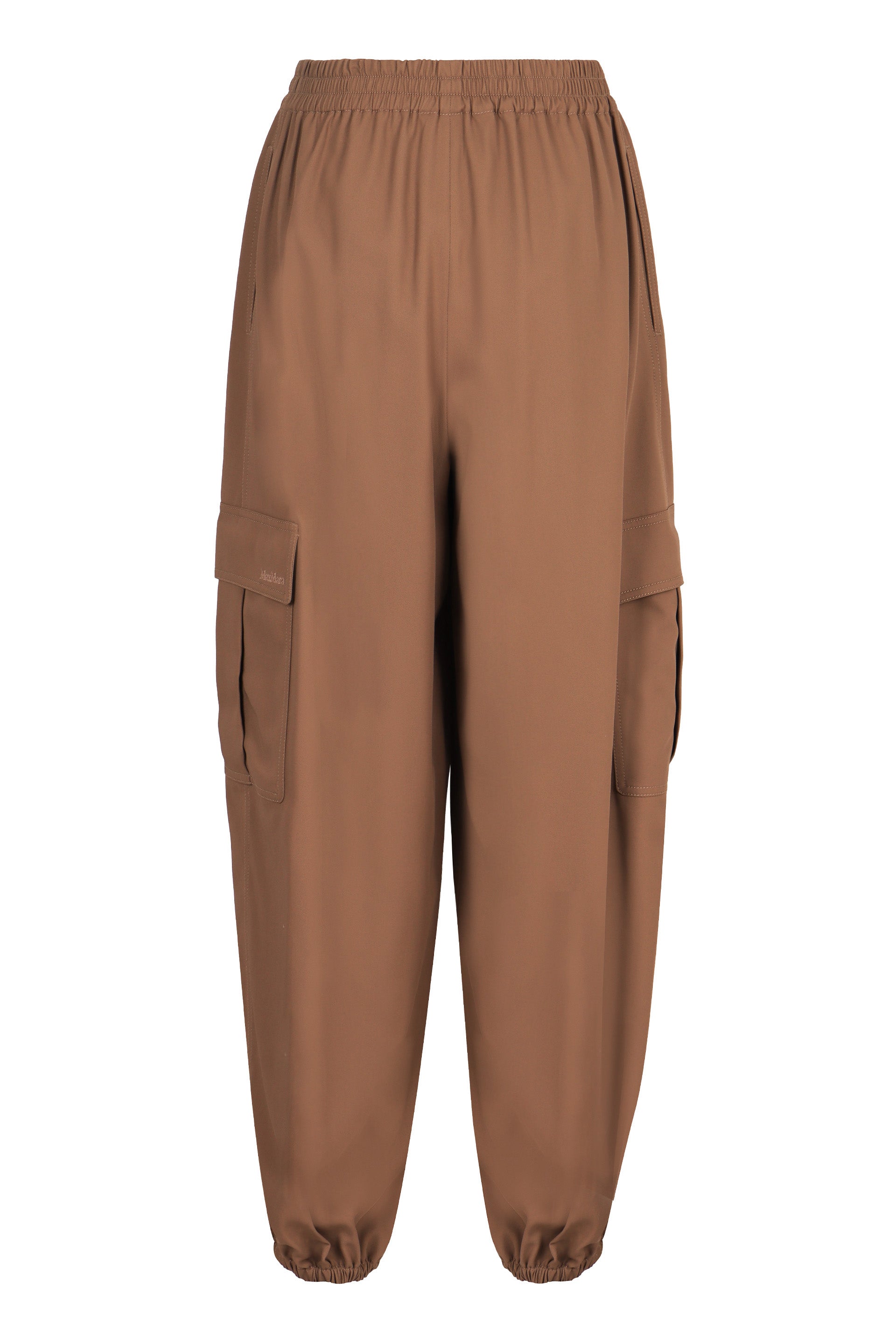 Cotton baggy trousers