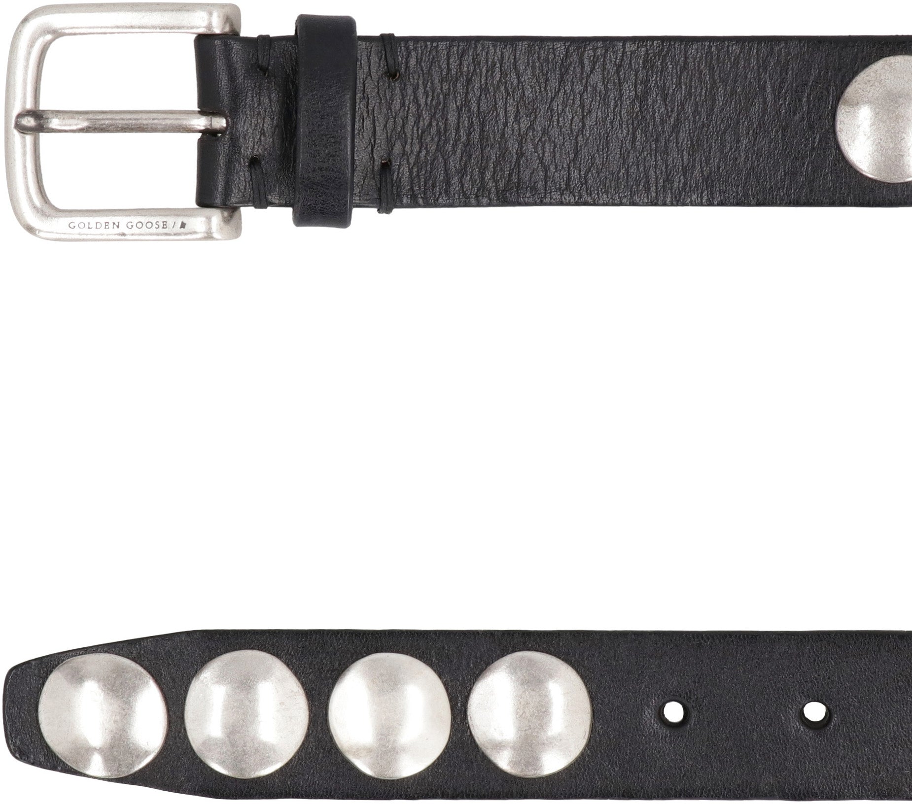 Trinidad studded leather belt