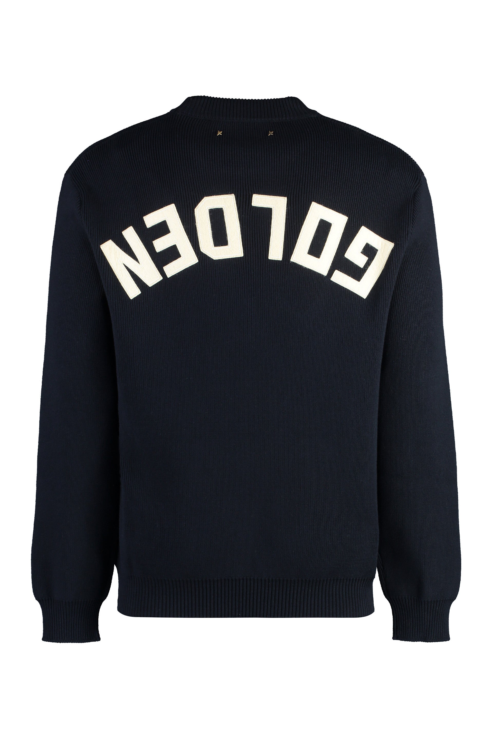 Davis Cotton crew-neck sweater