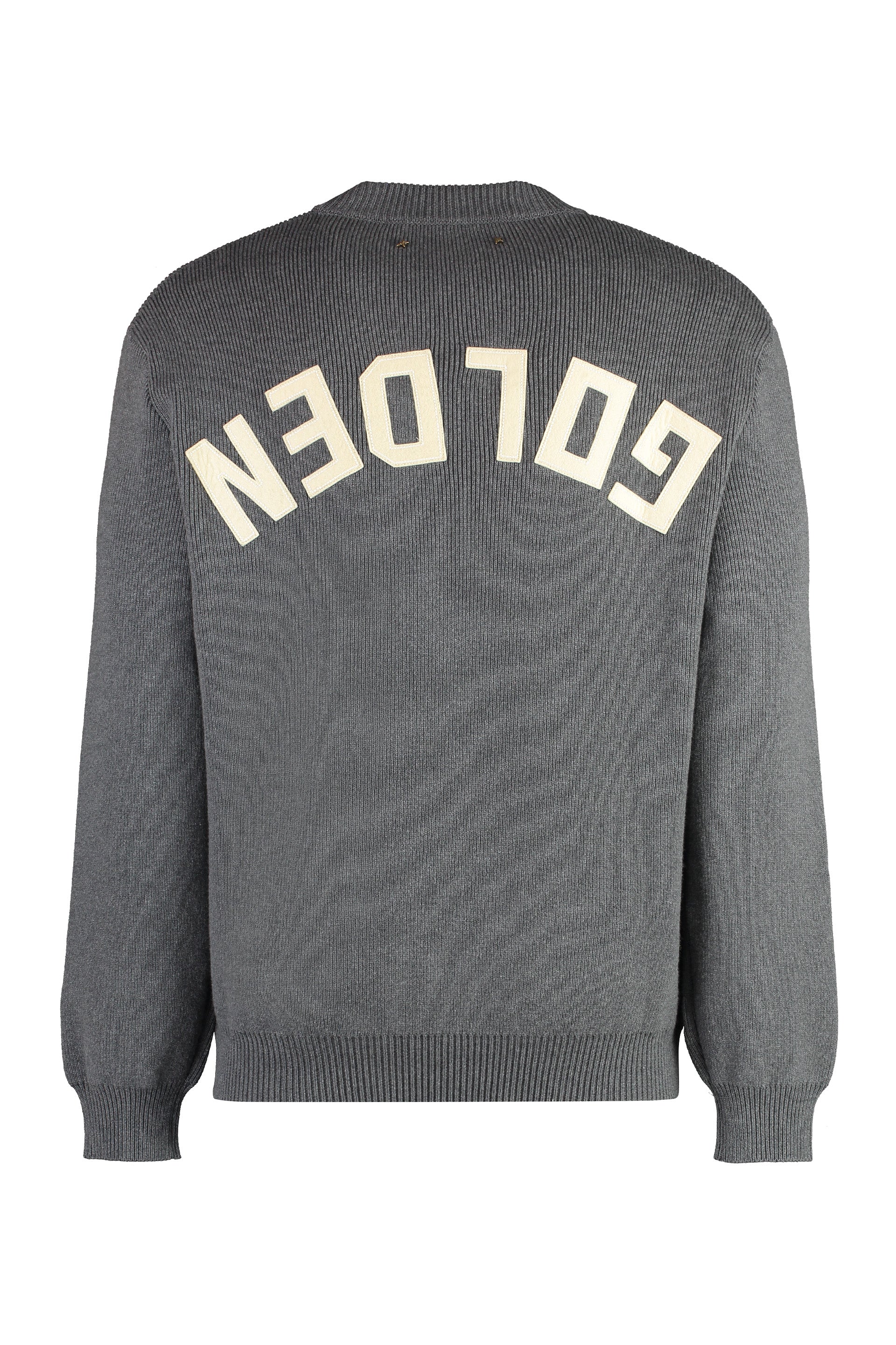 Davis Cotton crew-neck sweater