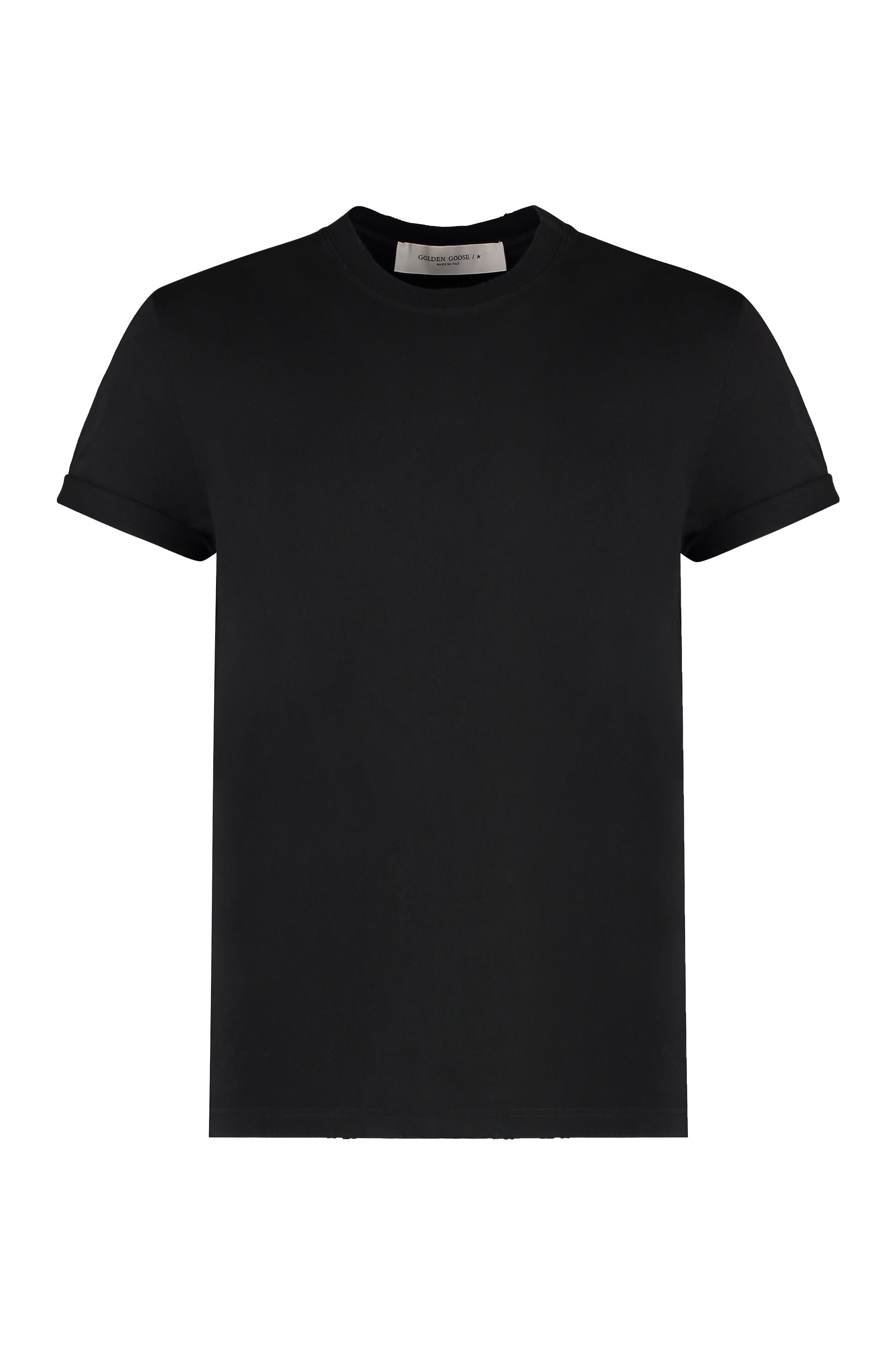 Cotton crew-neck T-shirt