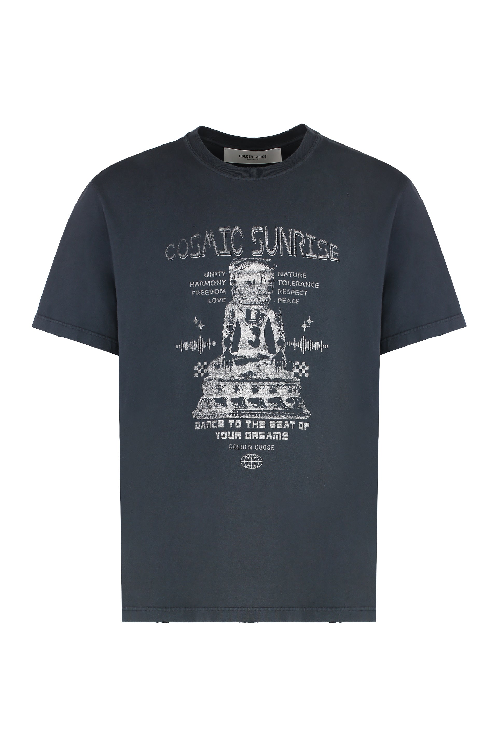 ìCotton crew-neck T-shirt