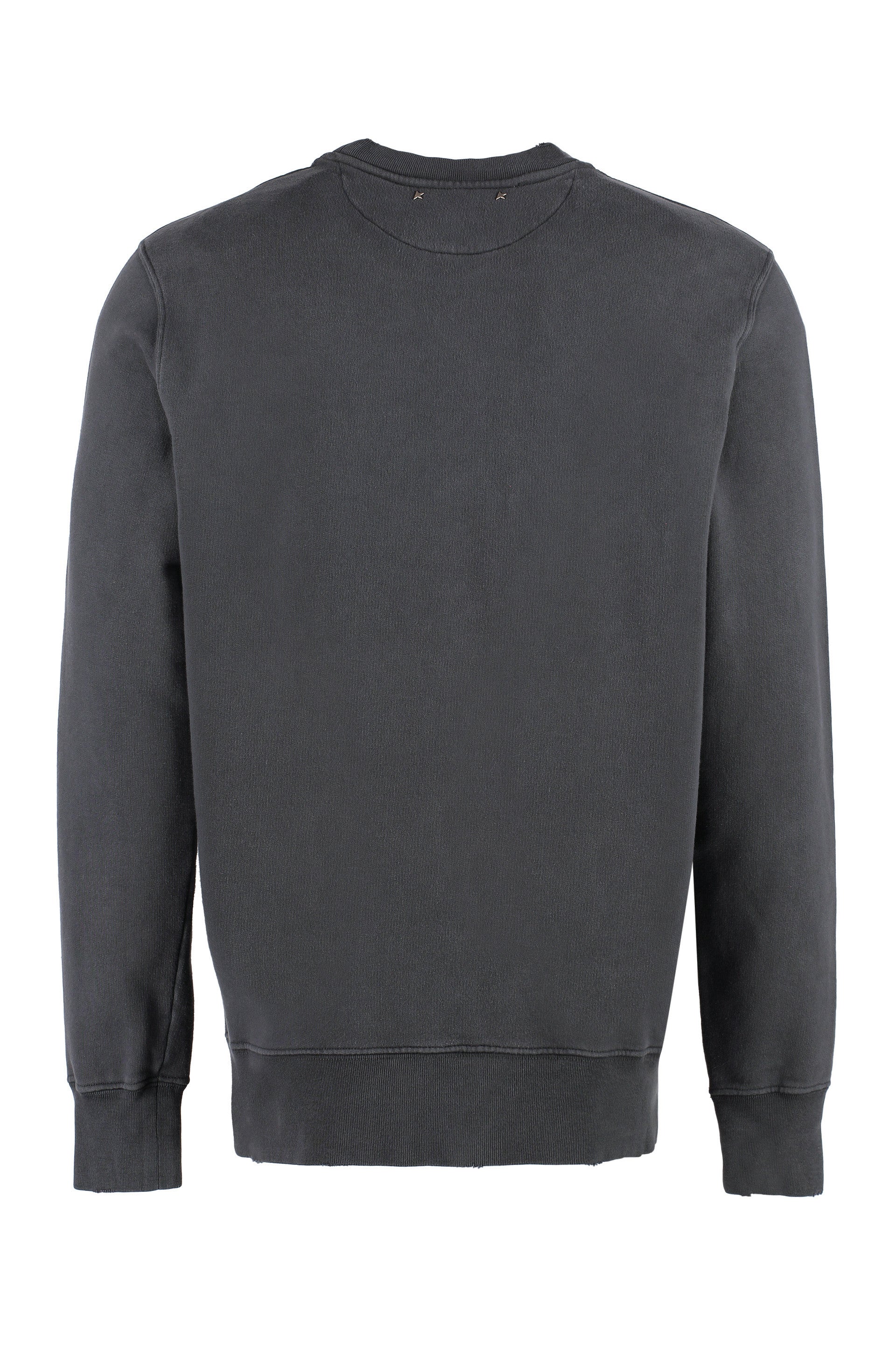 Cotton crew-neck sweatshirt