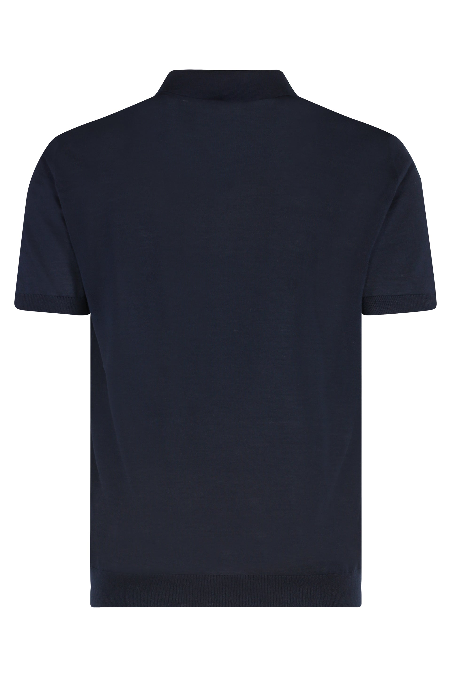 Giotto Knitted virgin wool polo shirt