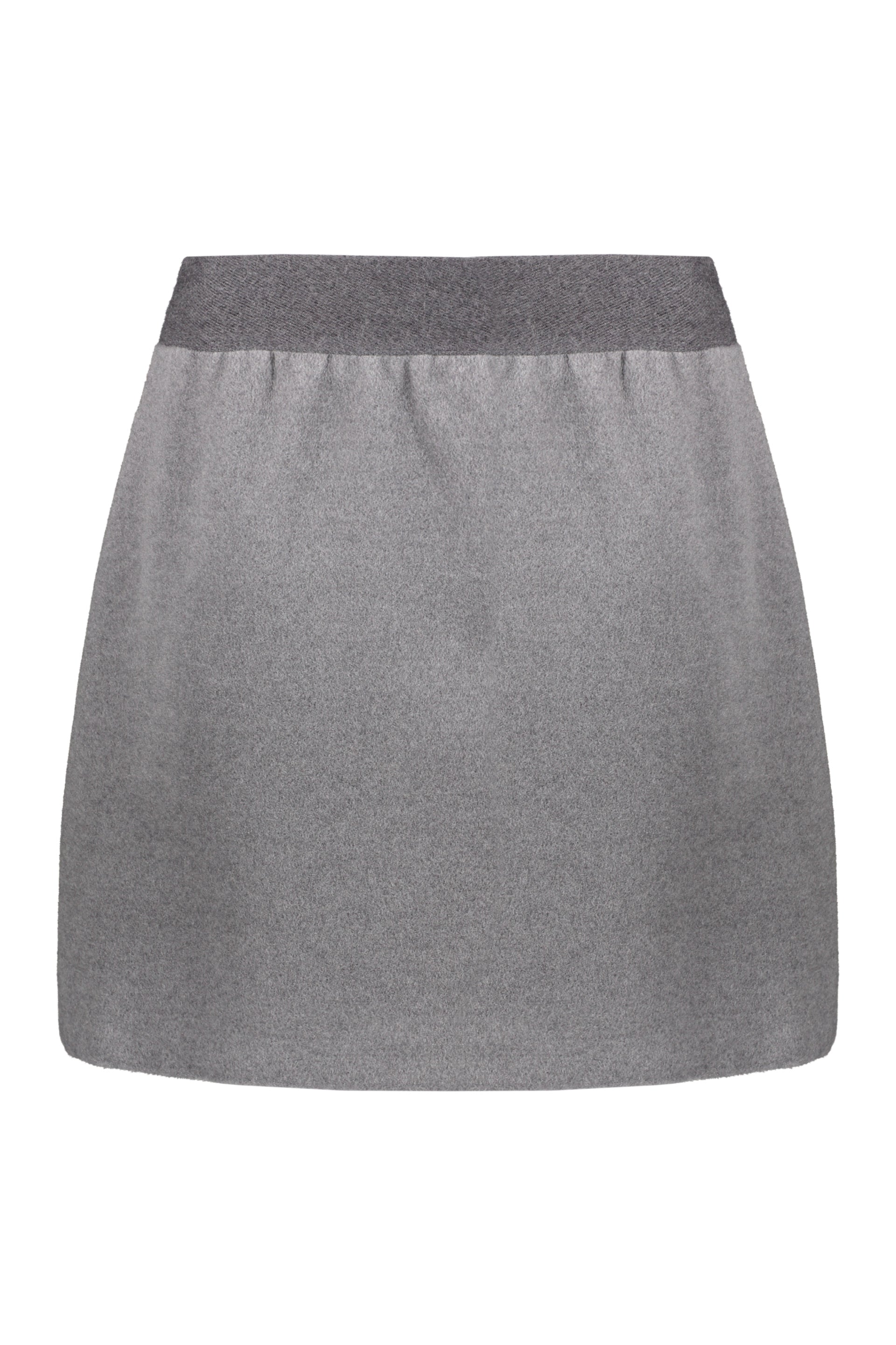 Mini skirt in virgin wool