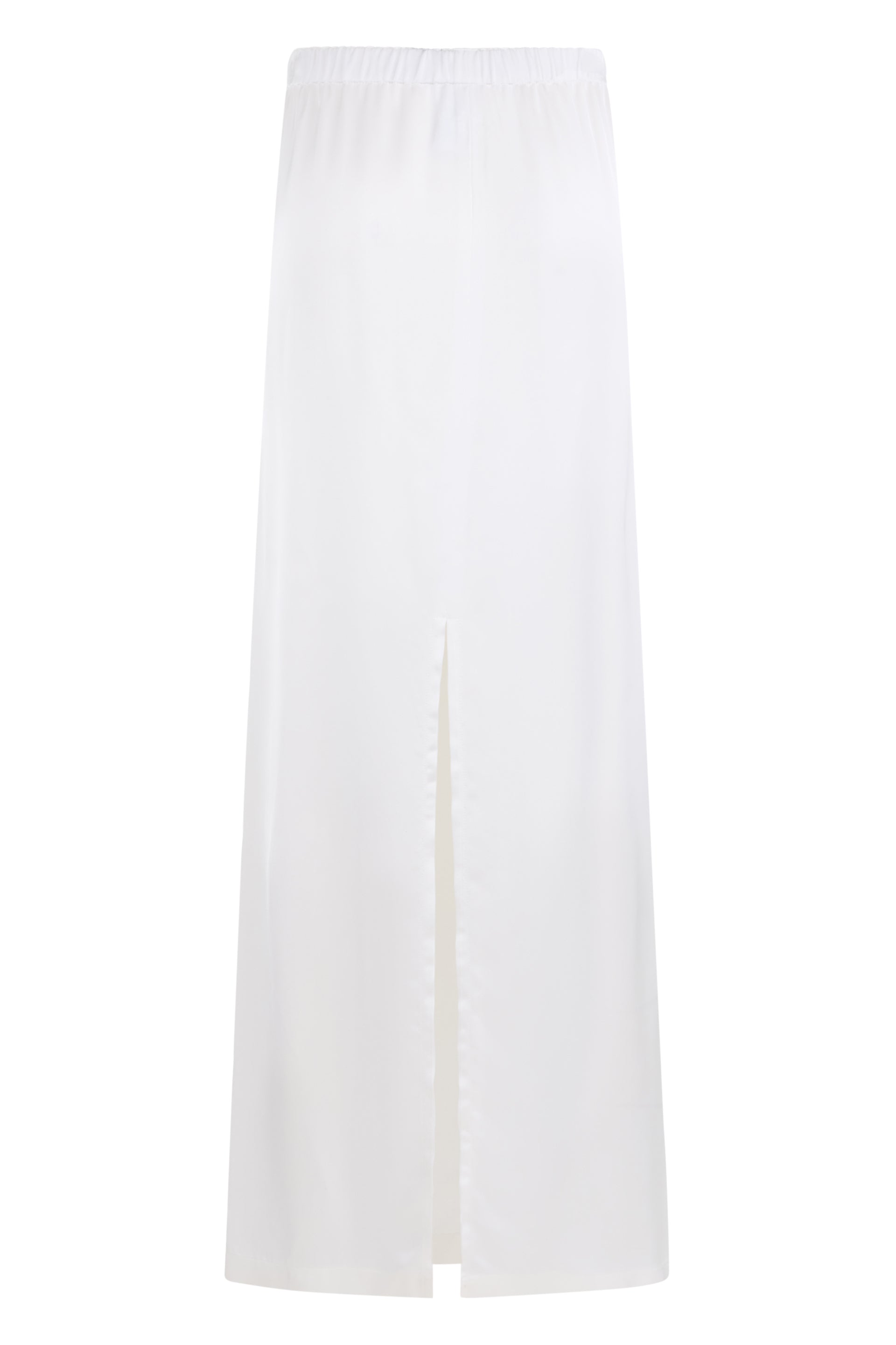Long white elegant skirt for any occasion