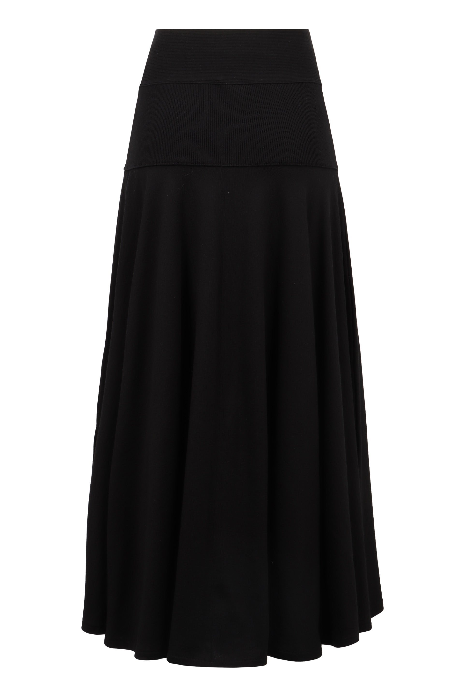 A-line midi skirt