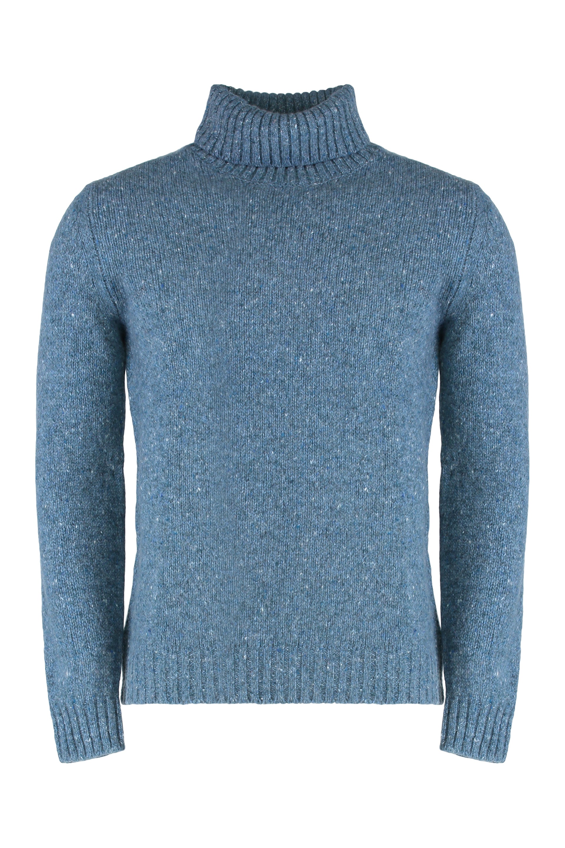 Gordon wool and cachemire turtleneck pullover