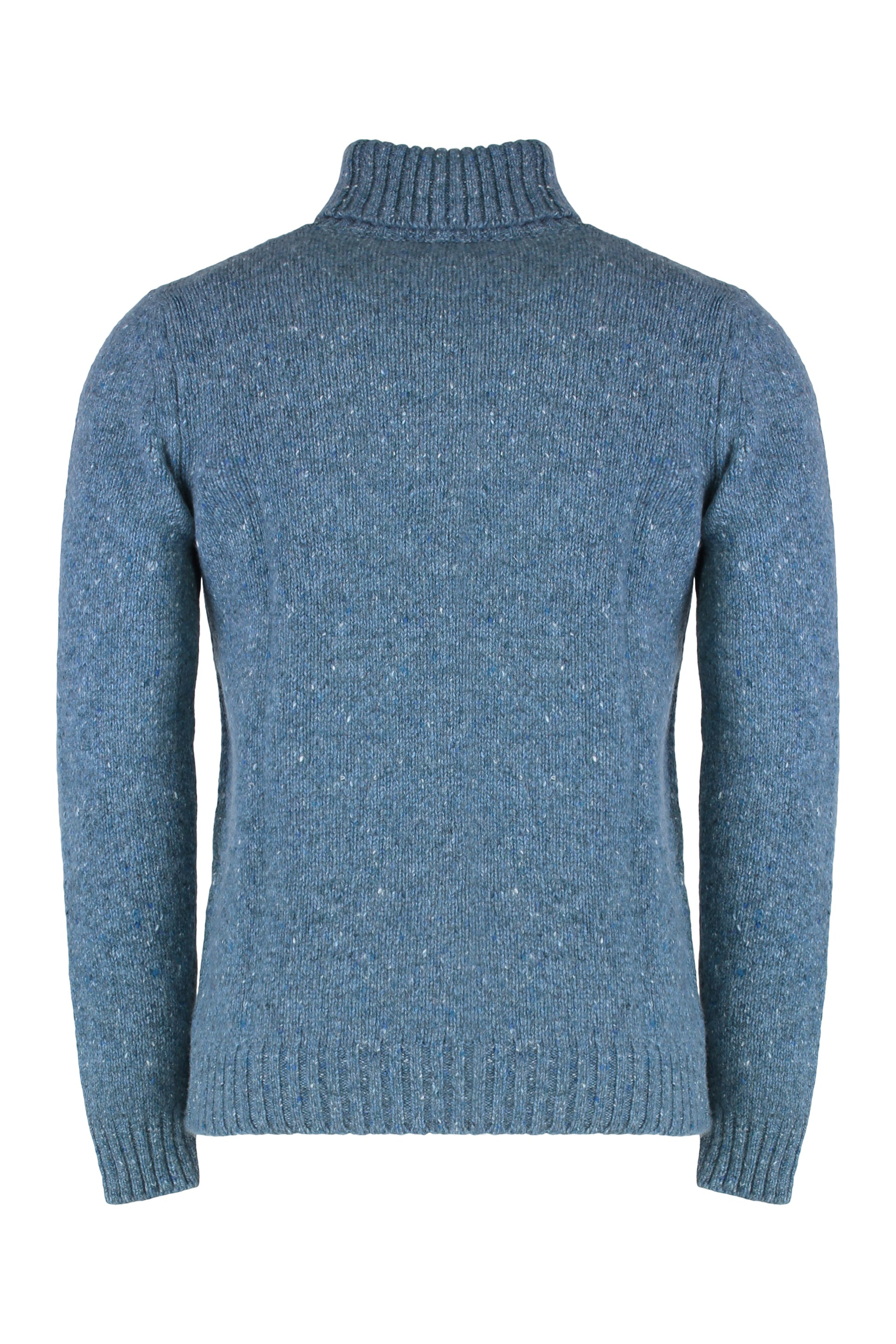 Gordon wool and cachemire turtleneck pullover
