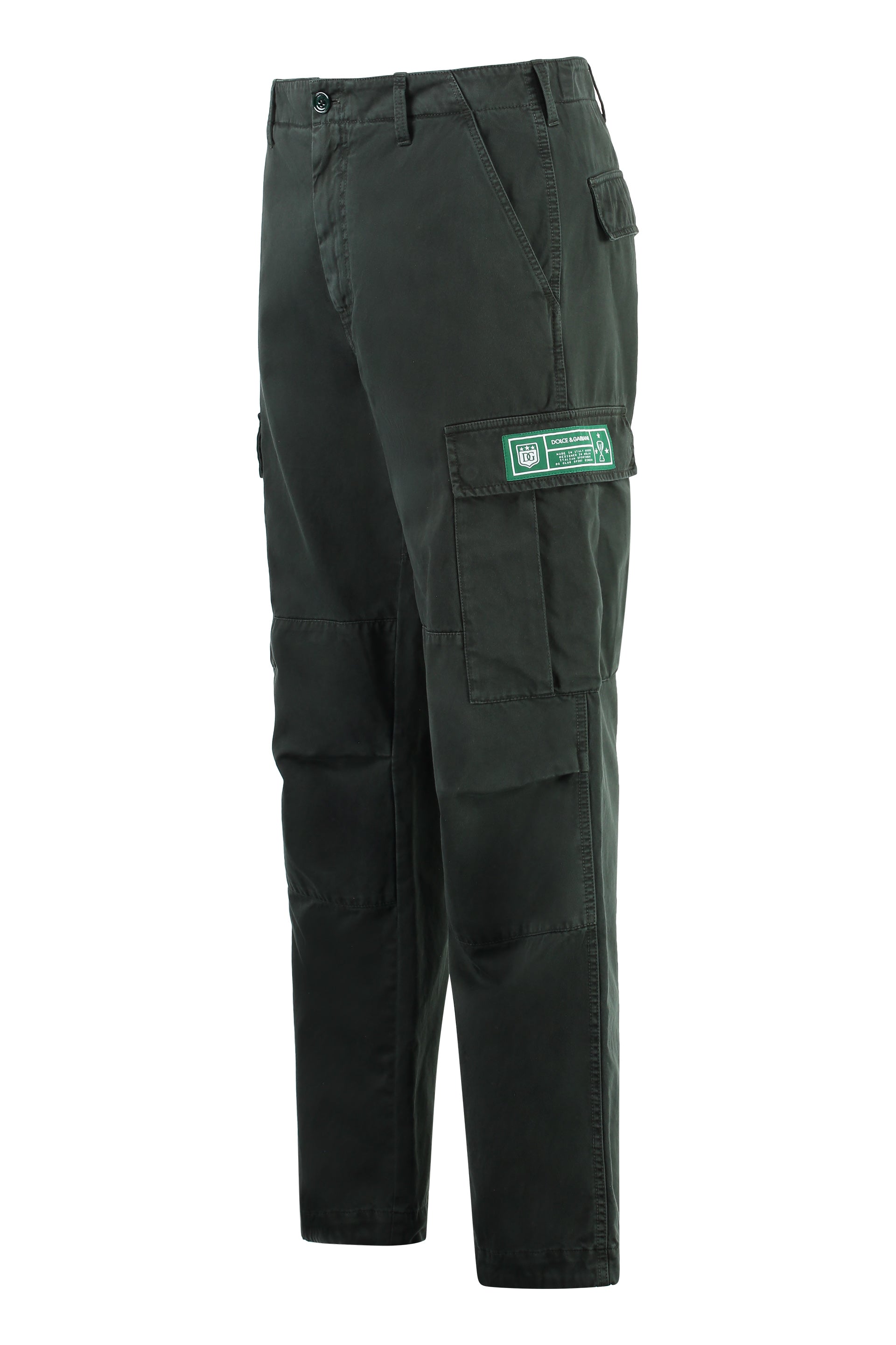 Cotton cargo-trousers