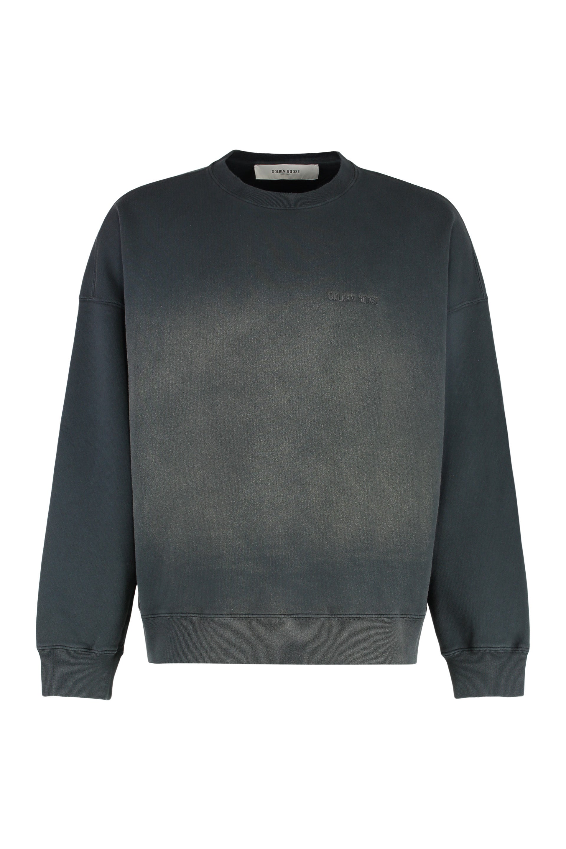 Cotton crew-neck sweatshirt