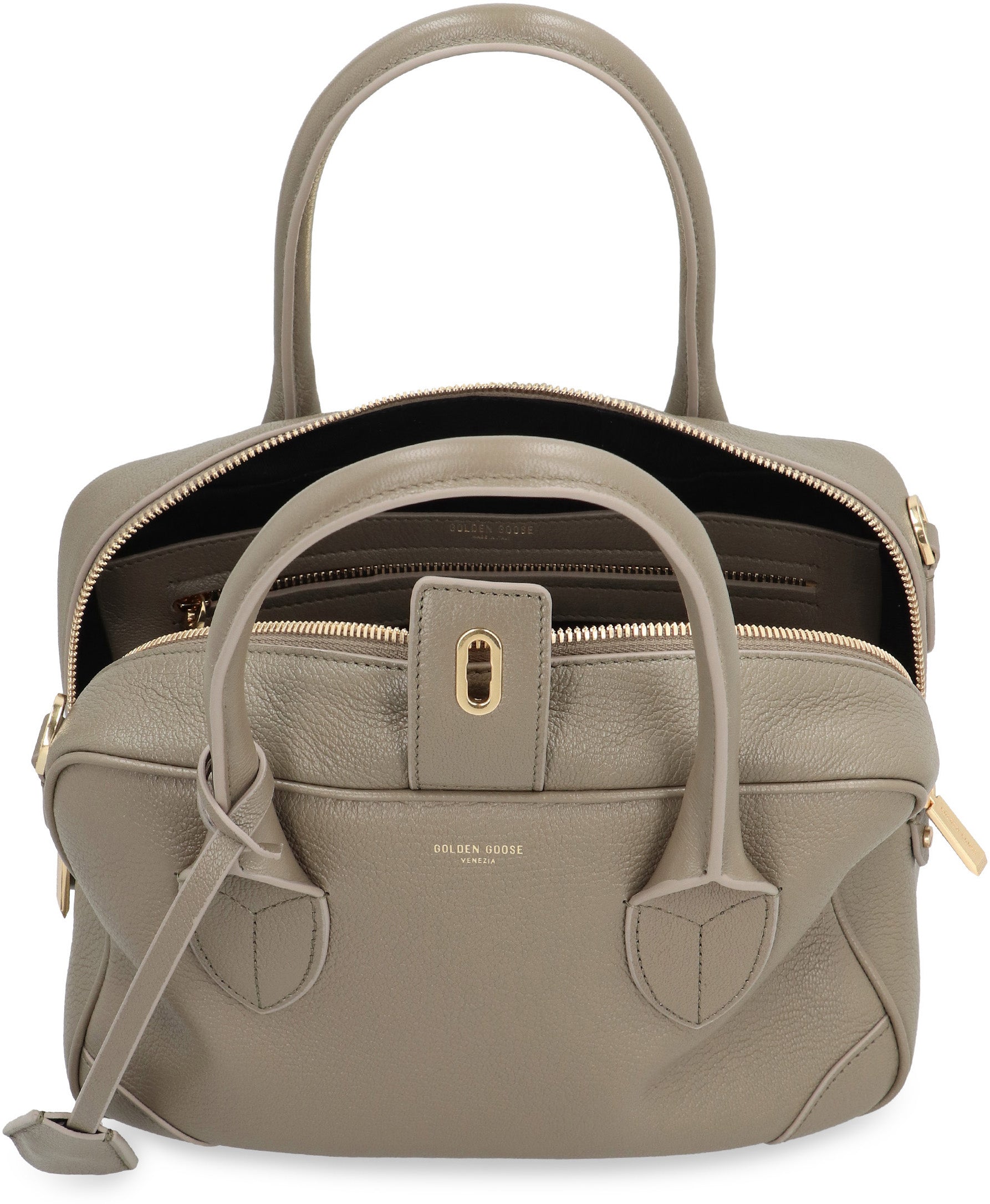 Vita leather handbag